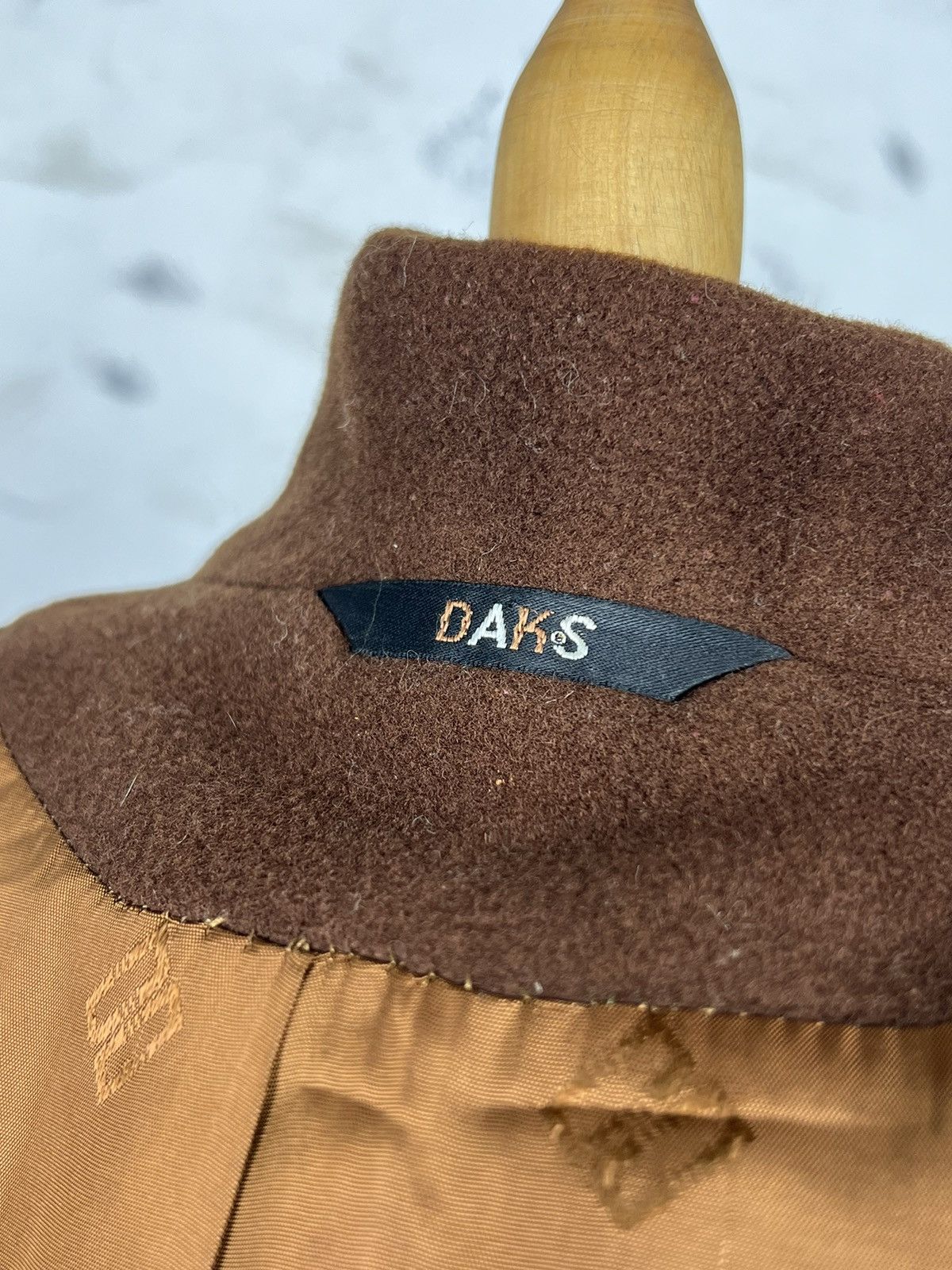 DAKS Vintage DAKS Wool Coat Size L - XL 14 Size L / US 10 / IT 46 - 8 Thumbnail