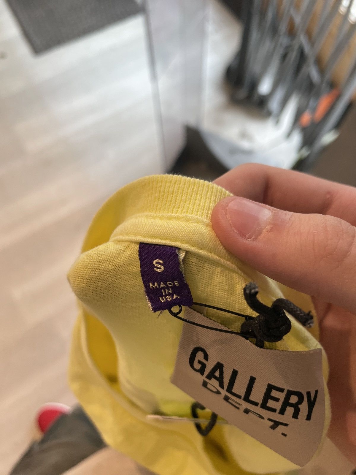 Gallery Dept. Gallery Dept. ASICS Logo T-Shirt Lime Green S Size US S / EU 44-46 / 1 - 4 Thumbnail