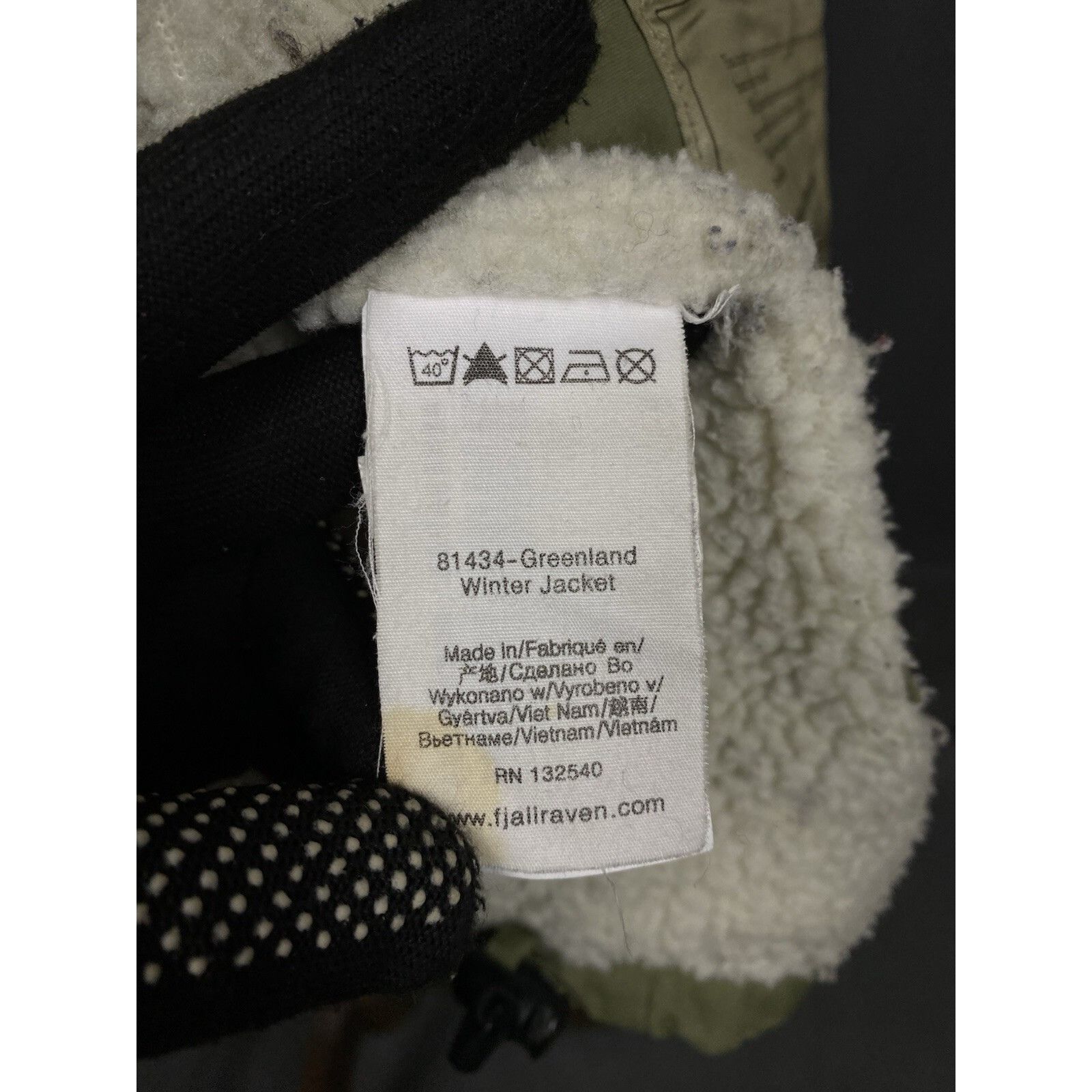Fjallraven Fjallraven Greenland Winter Men's Green Insulated Parka Jack Size US XS / EU 42 / 0 - 13 Thumbnail