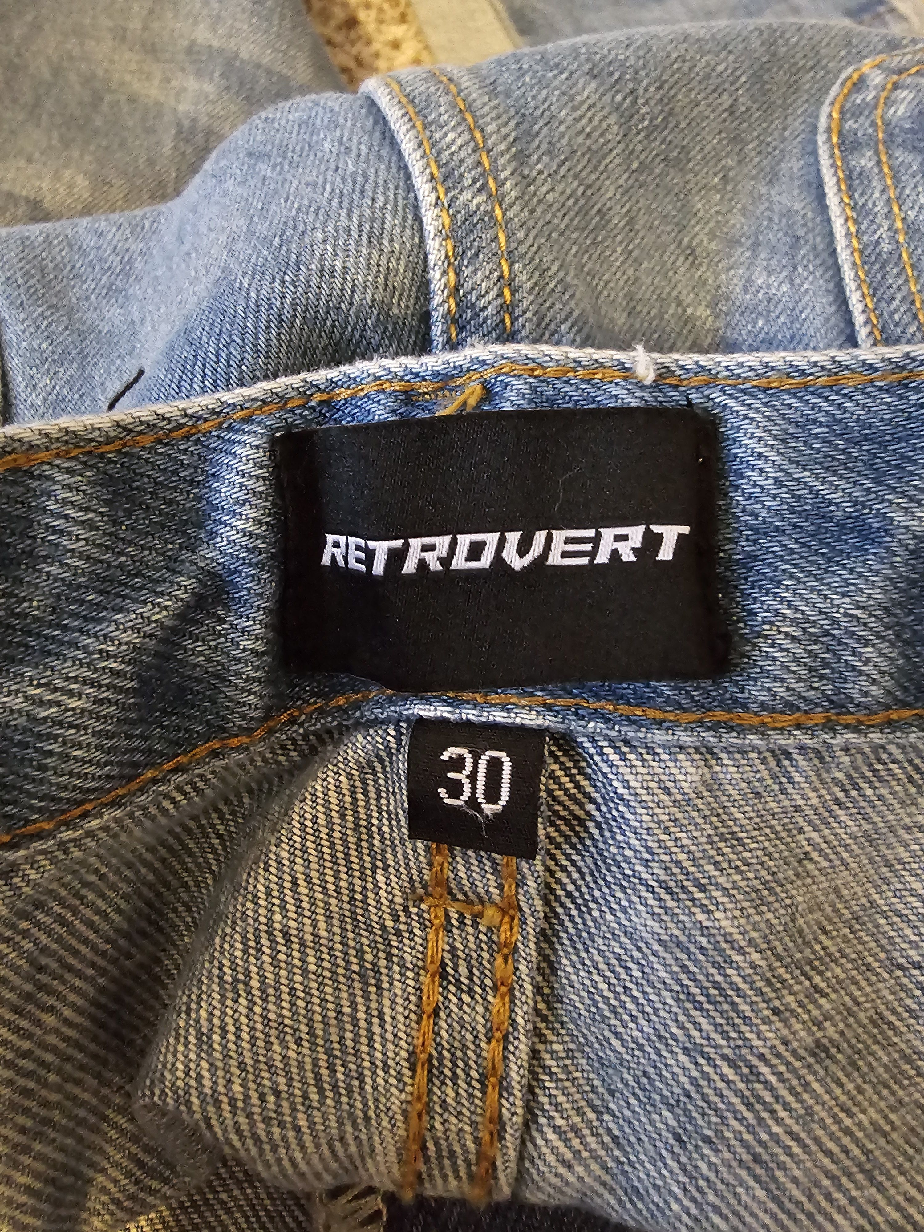 RETROVERT Retrovert distressed jeans Size US 30 / EU 46 - 10 Thumbnail