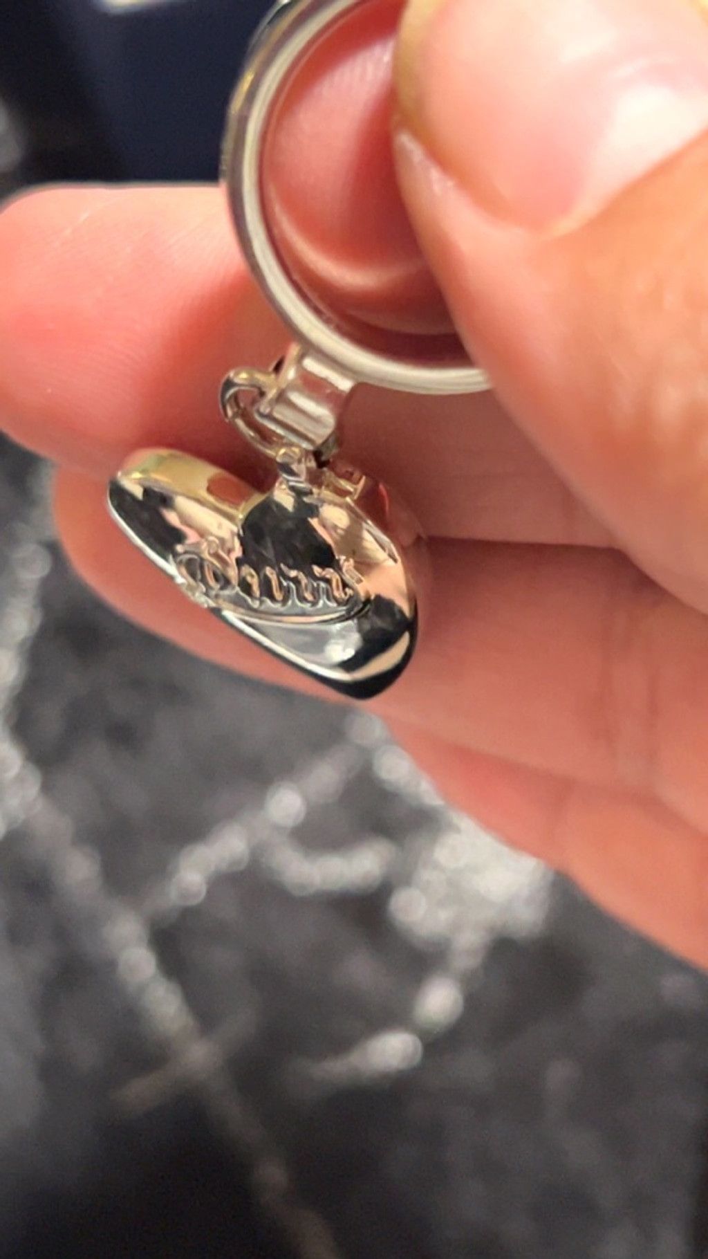The Unbranded Brand Women's Unbranded Silver Heart Charm Ring, One Size Size ONE SIZE - 5 Thumbnail