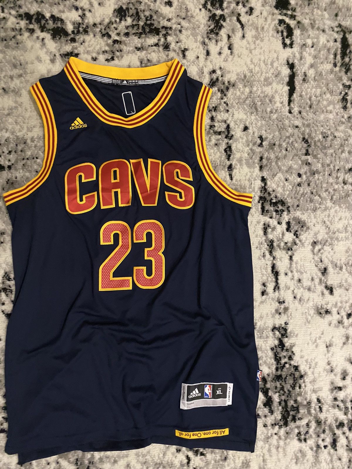 Adidas × NBA Lebron James 23 Cleveland Cavaliers Adidas NBA Jersey Large Size US L / EU 52-54 / 3 - 5 Thumbnail