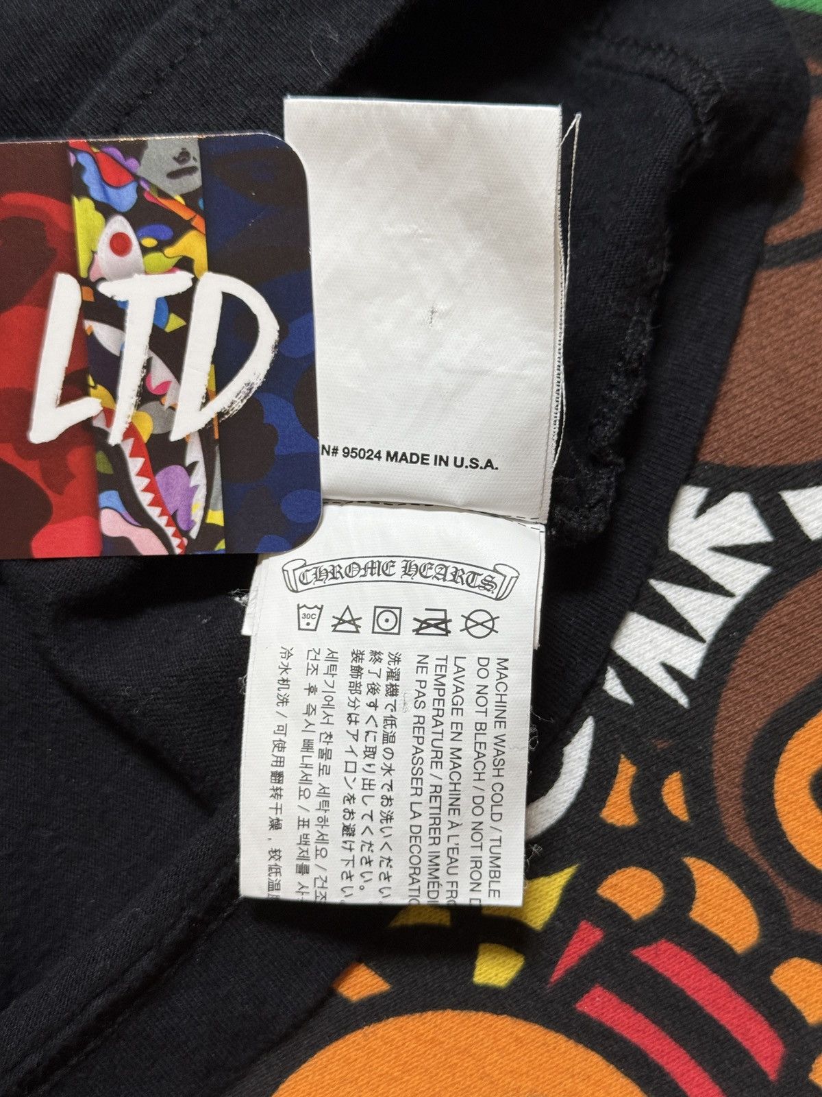 Chrome Hearts Chrome Hearts Black Script Logo Long Sleeve Tee Size US M / EU 48-50 / 2 - 8 Thumbnail
