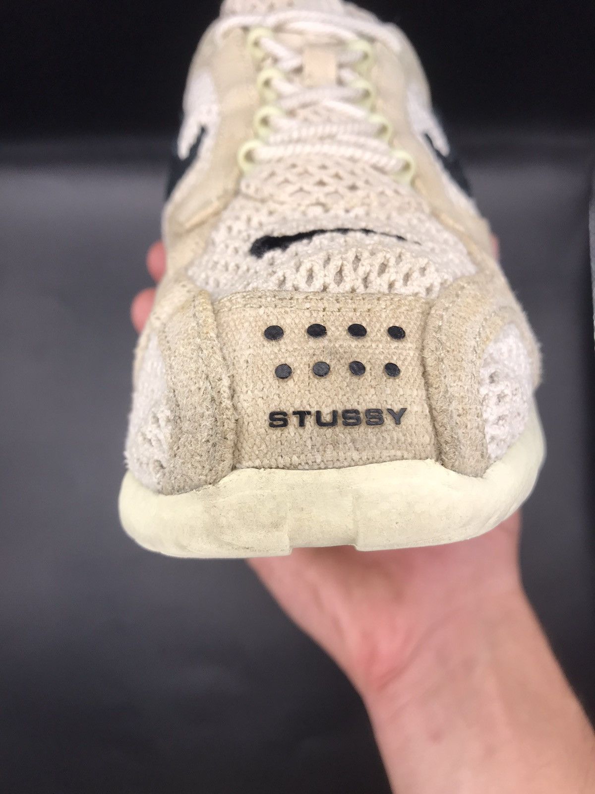 Nike × Stussy Nike Air Zoom Spiridon Cage 2 x Stussy Fossil Size US 10 / EU 43 - 11 Thumbnail