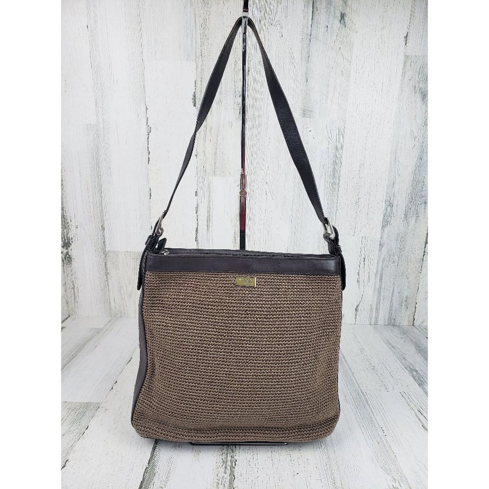 The Sak The Sak Elliot Lucca Brown Crochet Shoulder Bag Purse Size ONE SIZE - 1 Thumbnail