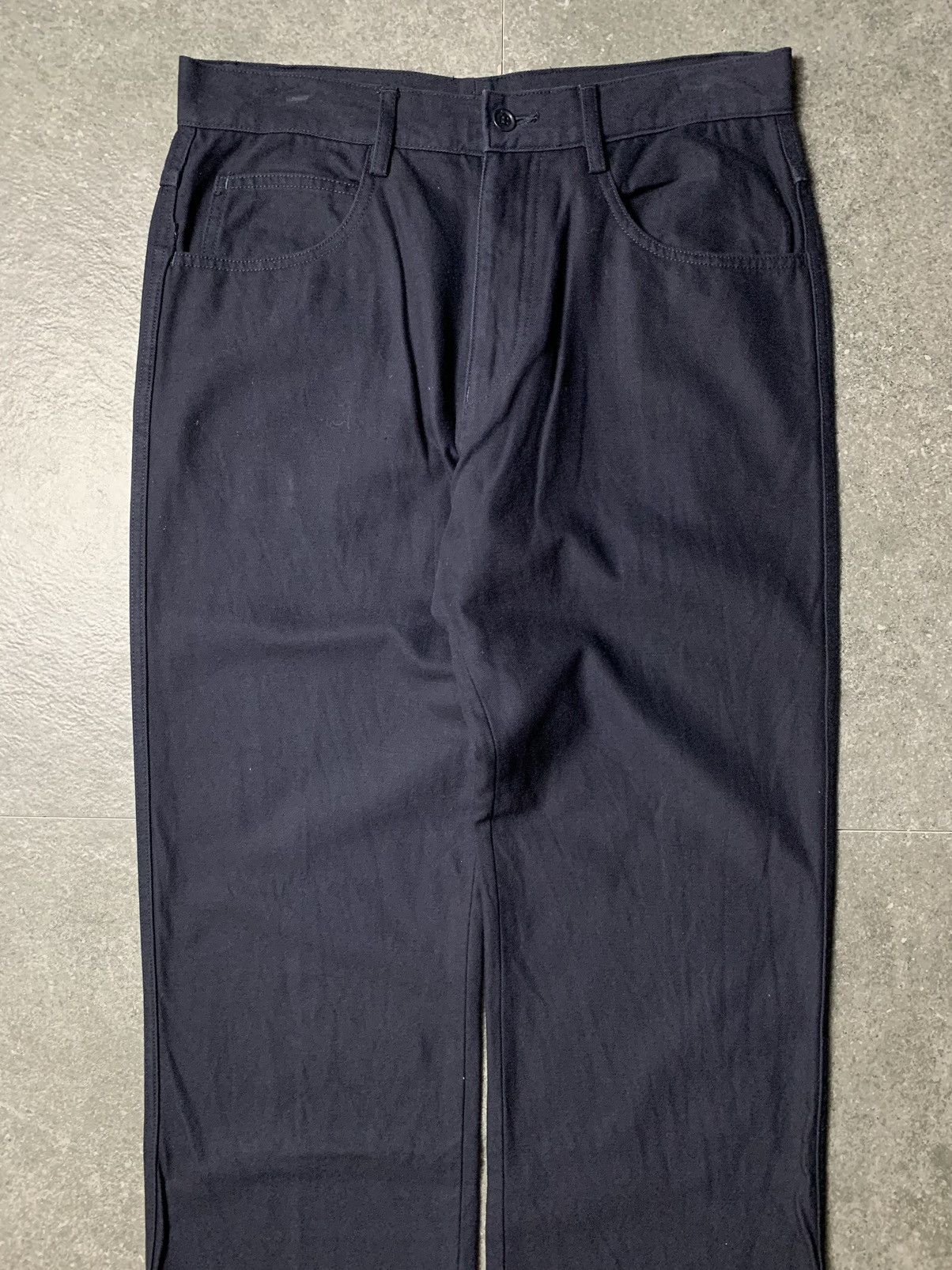 Burberry 1990s Burberrys Blue Label Cotton Pant Size US 30 / EU 46 - 2 Thumbnail