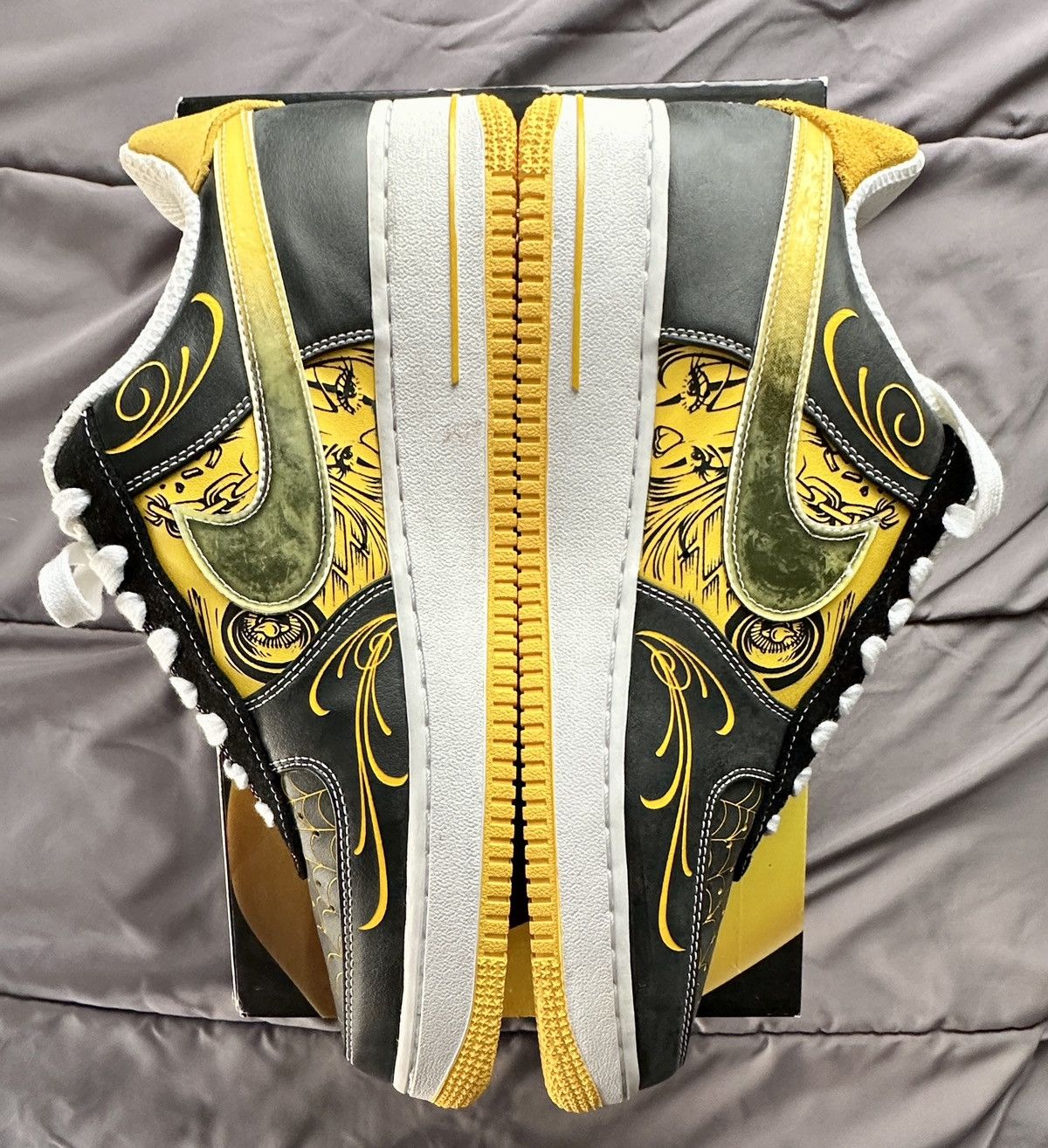Nike Nike Air Force 1 Low Mr. Cartoon Livestrong Size US 11 / EU 44 - 6 Thumbnail