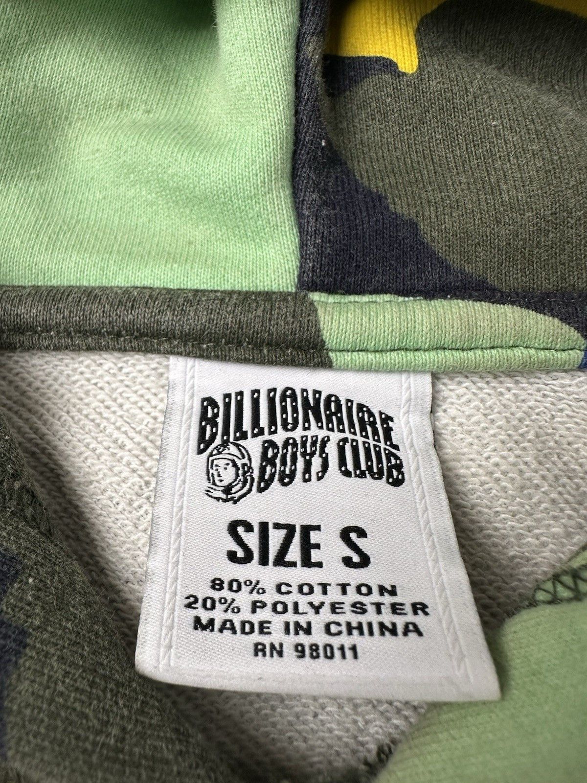 Billionaire Boys Club Mens Billionaire Boys Club Camo Pullover Hoodie, Size S Size US S / EU 44-46 / 1 - 4 Thumbnail
