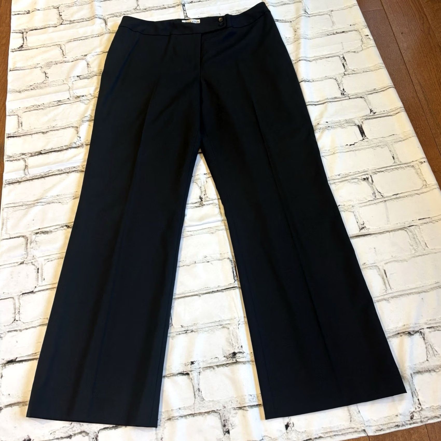 Pendleton VINTAGE Pendleton Womens Dress Pants Slacks Wool Black 14 Regular Inseam 32.5" Adult Womens Size 36" / US 14 / IT 50 - 2 Thumbnail