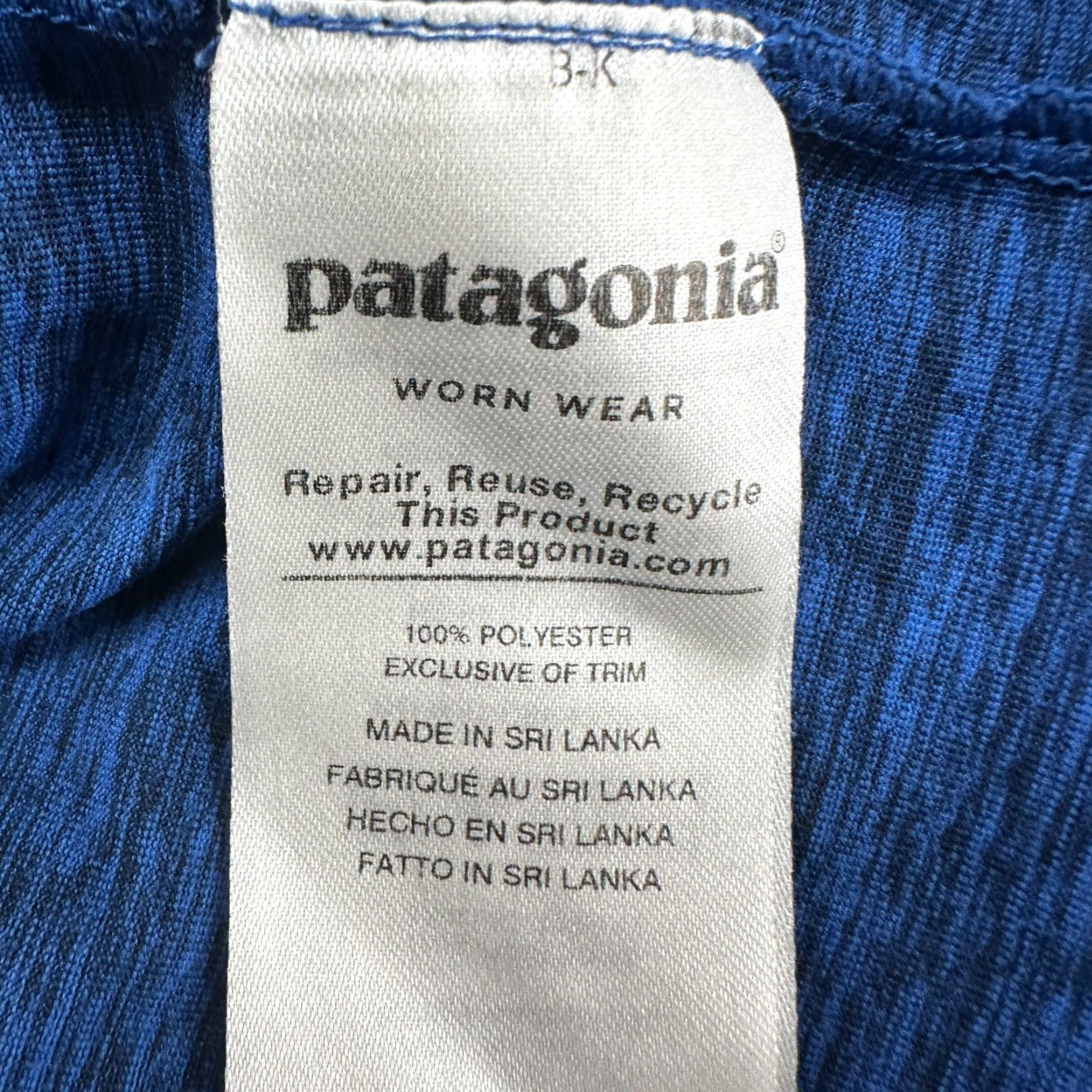 Patagonia Patagonia Shirt Mens M Blue Capilene Daily Heather Crew Neck Long Sleeve Size US M / EU 48-50 / 2 - 5 Thumbnail