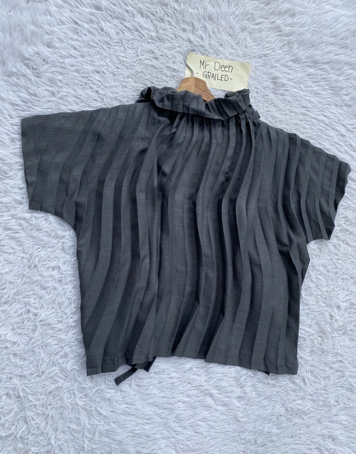 Issey Miyake Rare Issey Miyake IM Pleated Blouse Size M / US 6-8 / IT 42-44 - 16 Thumbnail
