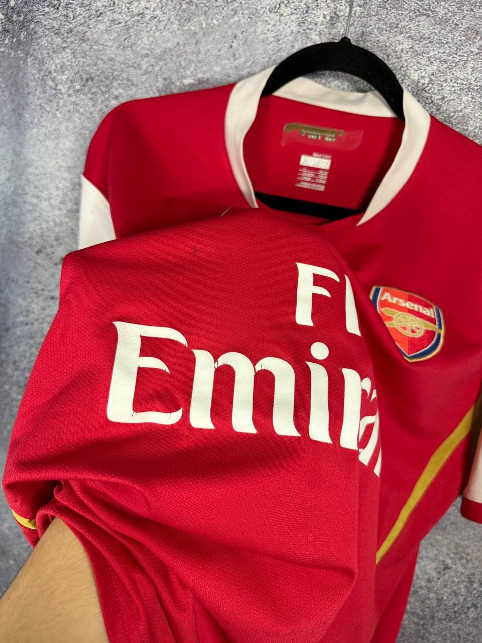 Nike × Vintage Vintage Arsenal 2006/07 Nike Soccer Jersey Blokcore Size US XL / EU 56 / 4 - 12 Thumbnail