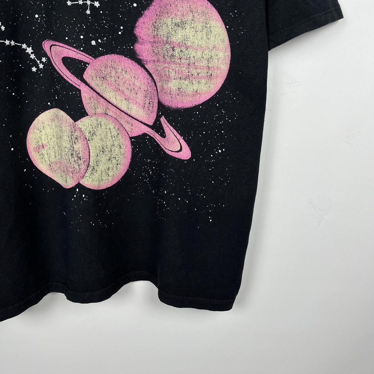 Stussy Vintage Stussy Space y2k big logo faded tee 00’s Size US XL / EU 56 / 4 - 3 Thumbnail