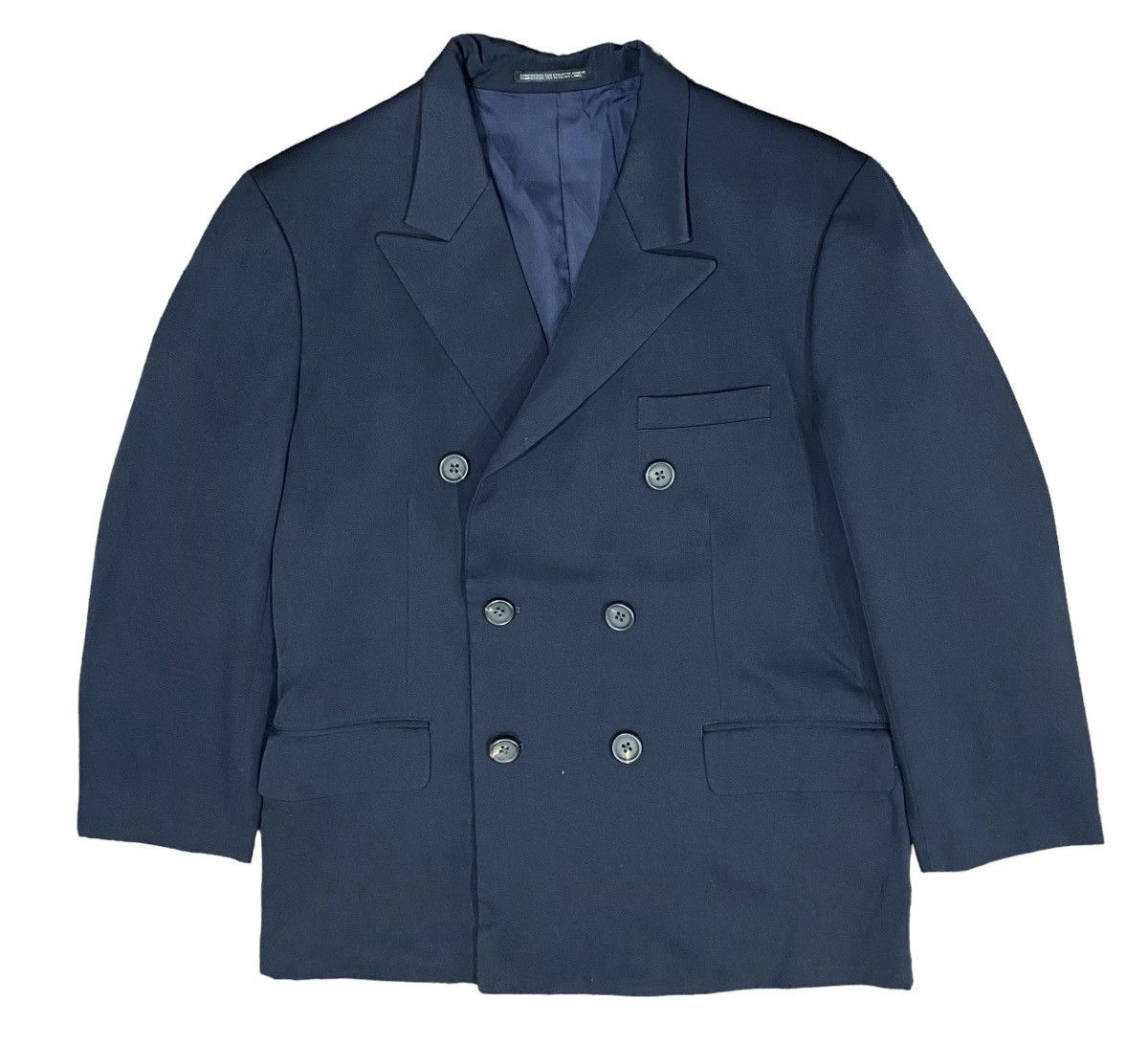 Yohji Yamamoto Vtg🔥iconic YOHJI YAMAMOTO Pour Homme Pocket Blazer Jacket Size 38S - 5 Thumbnail