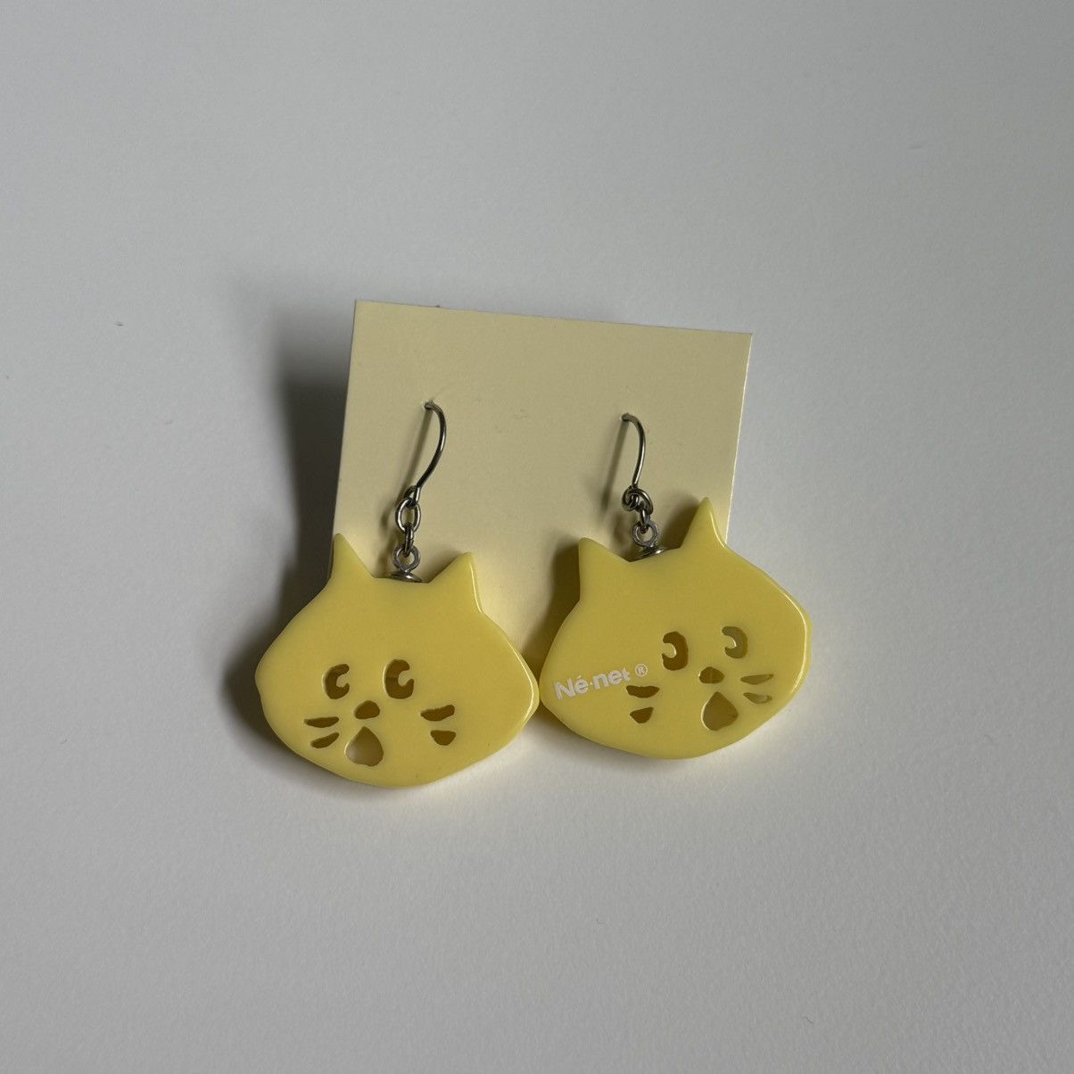 Ne-Net Ne-net Nya cat yellow earrings Size ONE SIZE - 2 Thumbnail