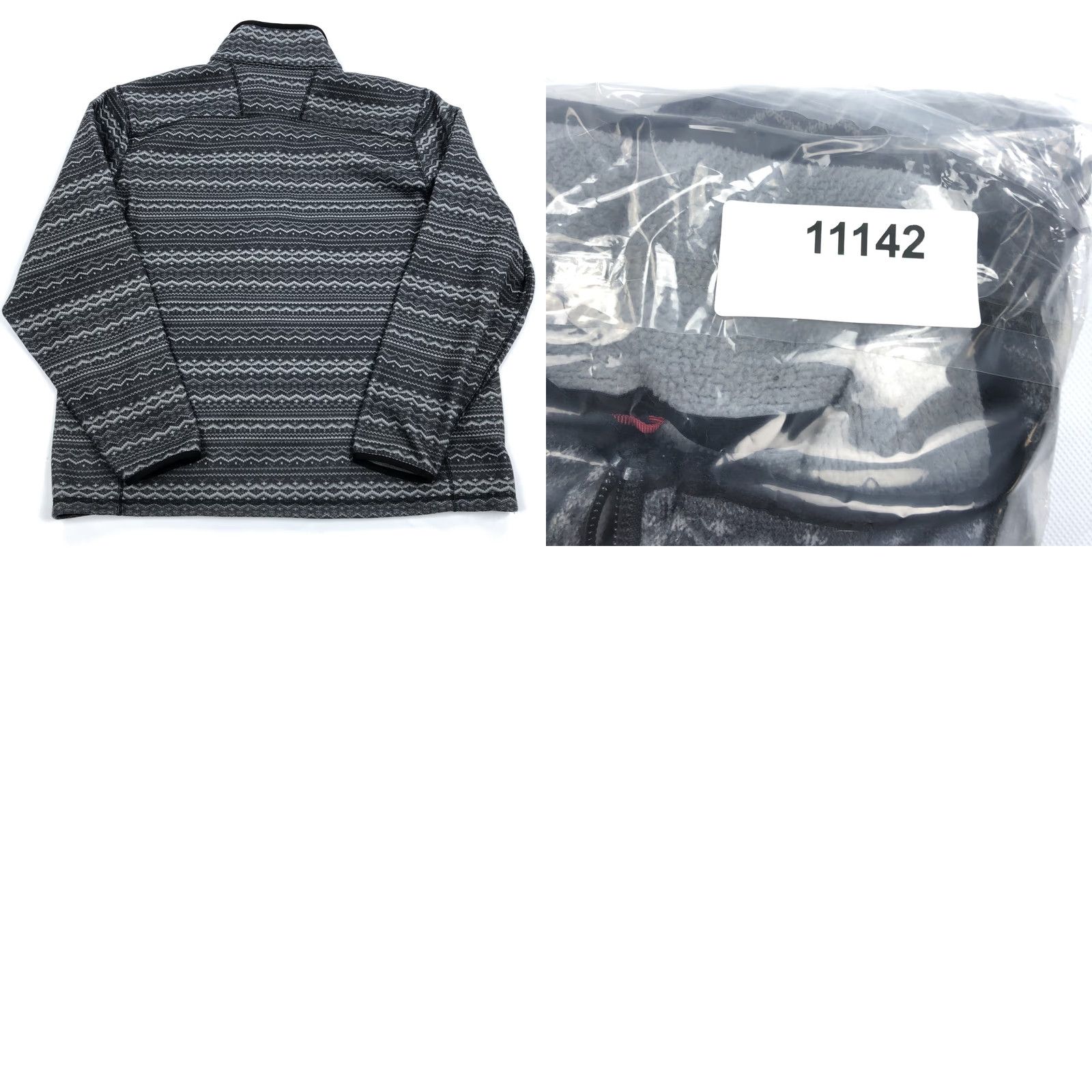 The North Face The North Face Men's Gray Fair Isle Aztec 1/4 Zip Fleece Jacket L Size US L / EU 52-54 / 3 - 8 Thumbnail