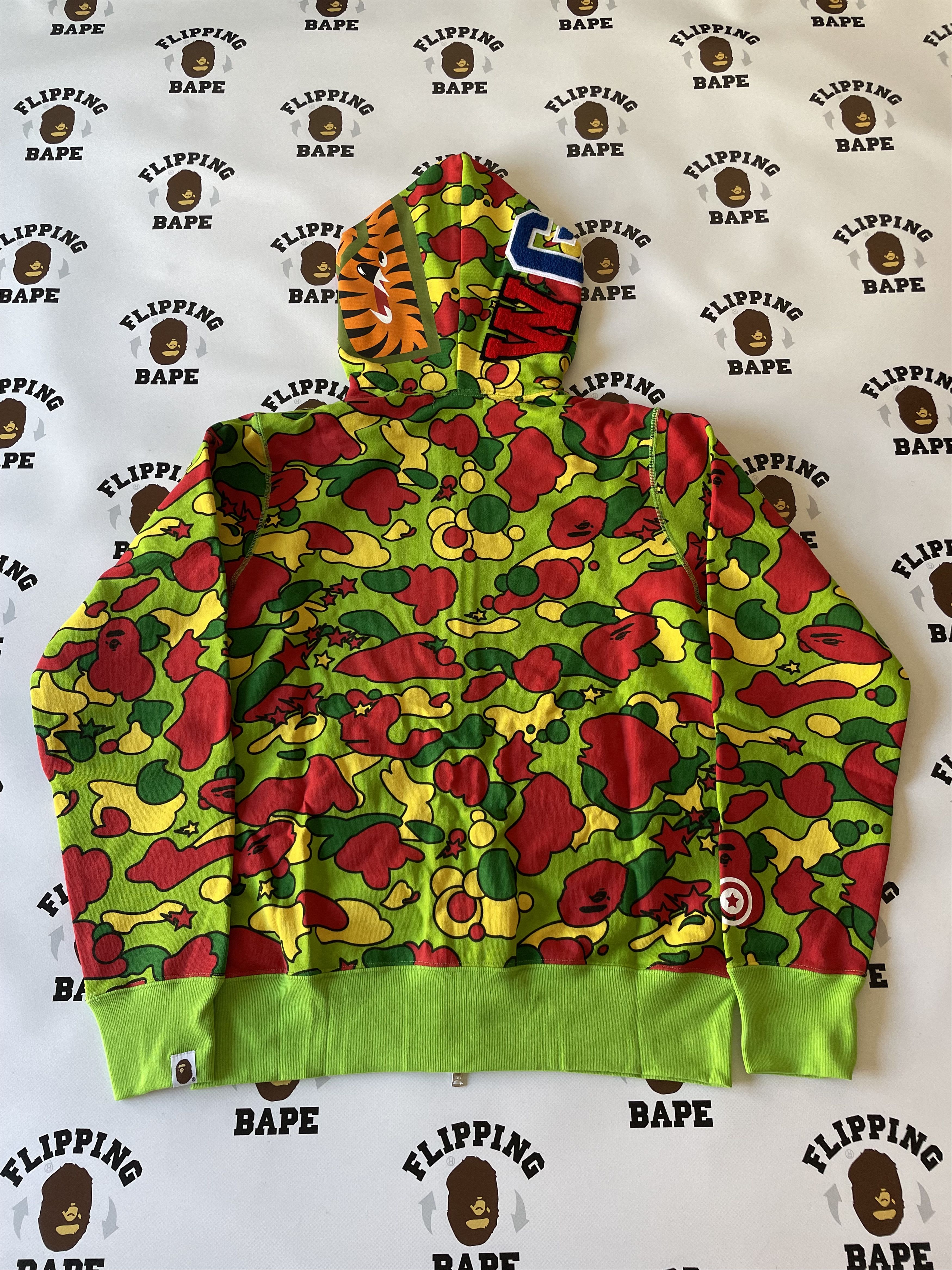 Bape BAPE STA CAMO SHARK FULL ZIP HOODIE Size US M / EU 48-50 / 2 - 2 Thumbnail