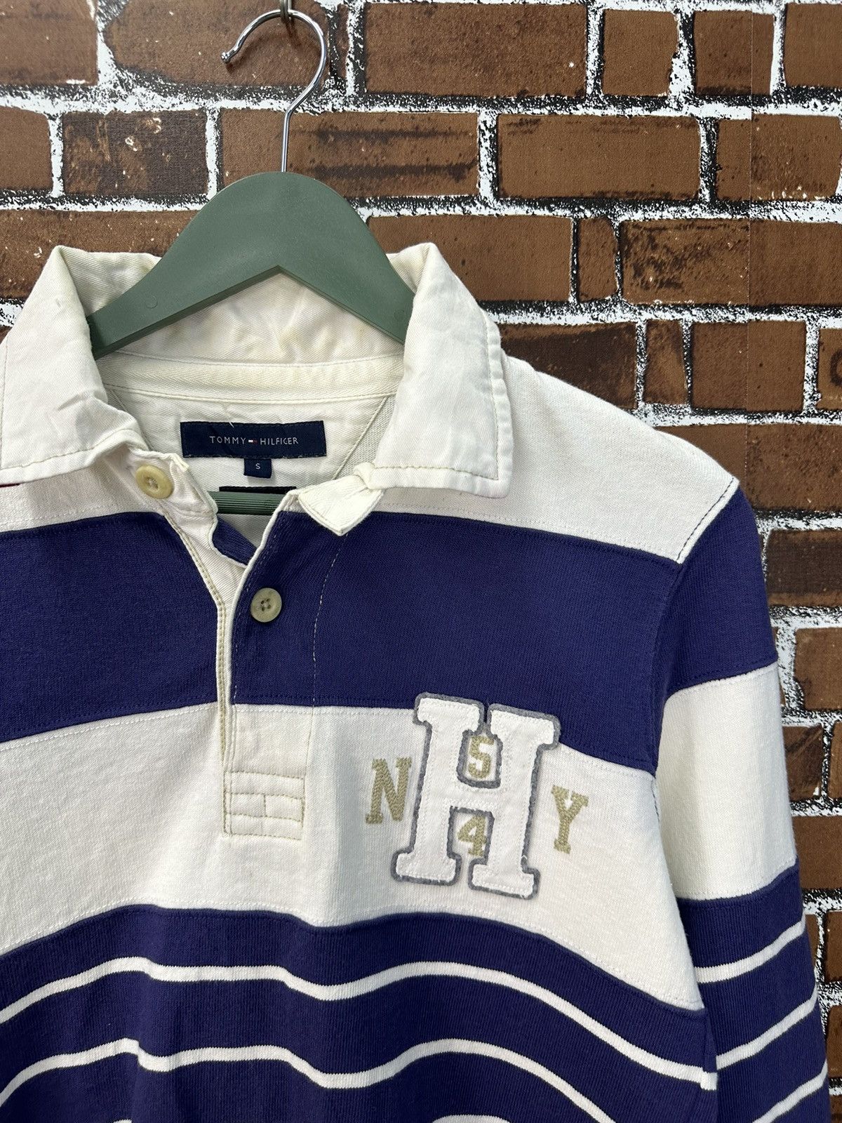Tommy Hilfiger Tommy Hilfiger Vintage Fit Rugby Polo A919 Size US S / EU 44-46 / 1 - 2 Thumbnail