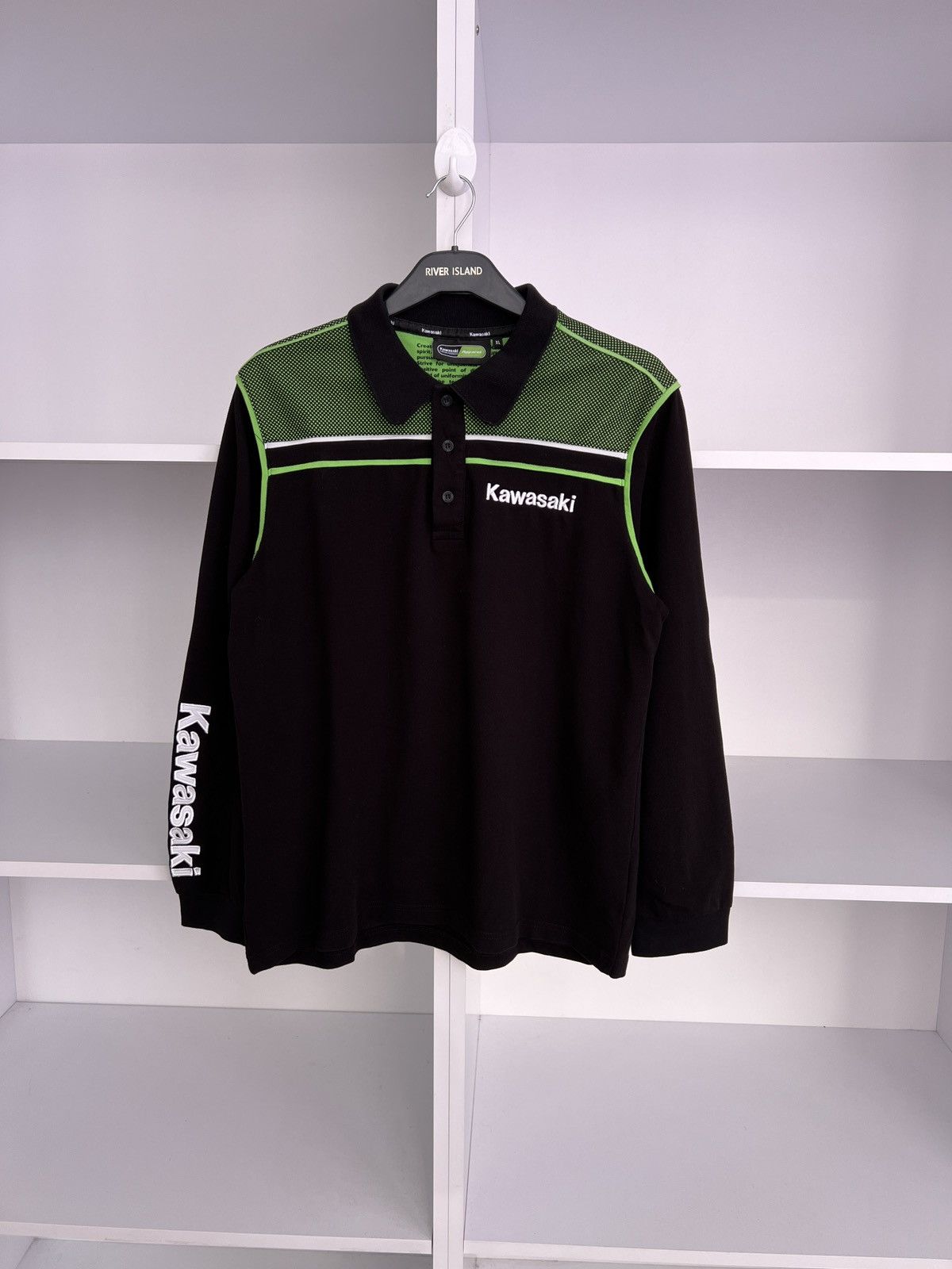 Vintage Vintage Kawasaki Racing Team Long Sleeve T-Shirt Size US L / EU 52-54 / 3 - 3 Thumbnail