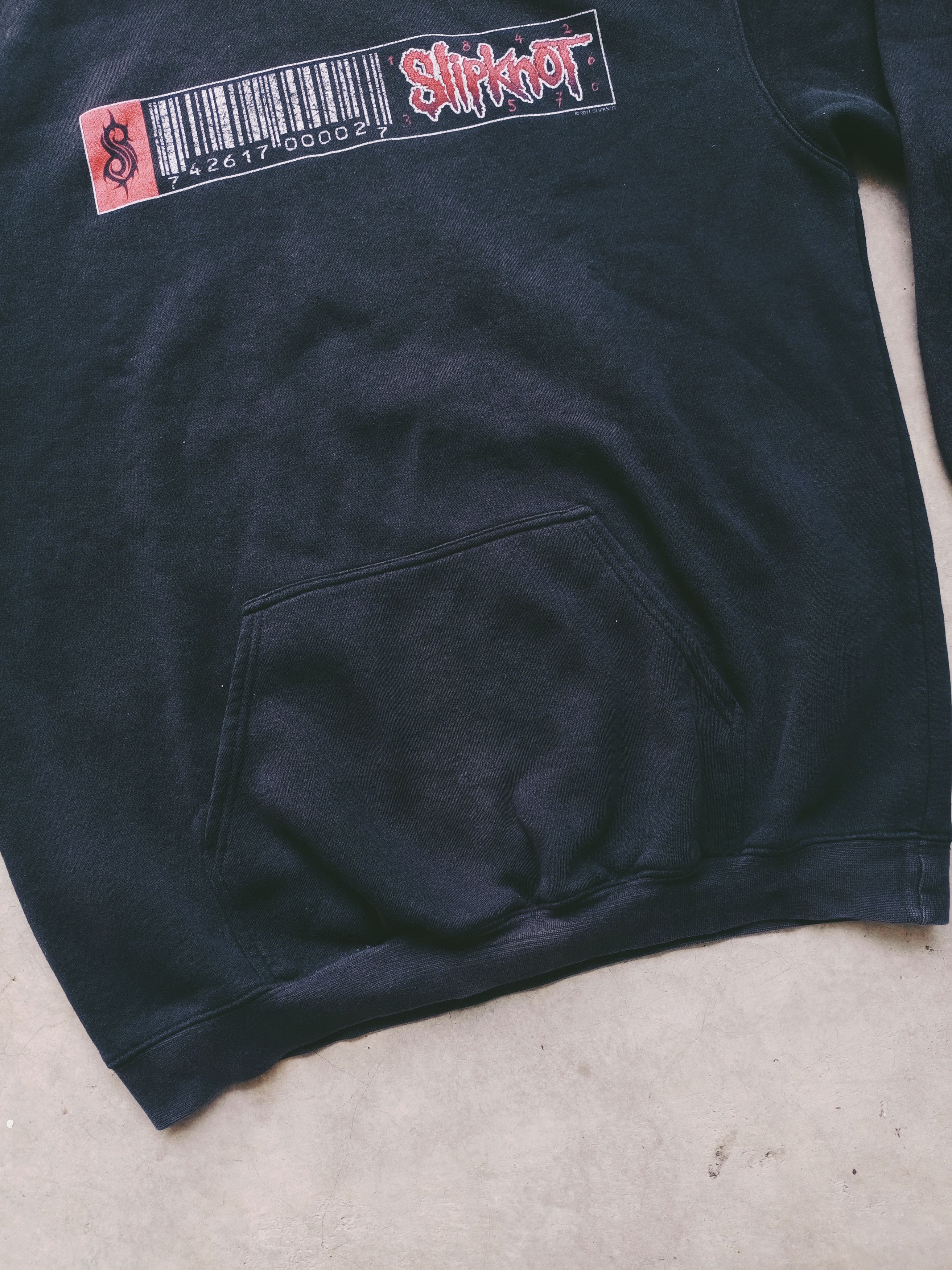Band Tees Vintage Y2K 2001 Slipknot Barcode Hoodie Sweater Size US XL / EU 56 / 4 - 5 Thumbnail