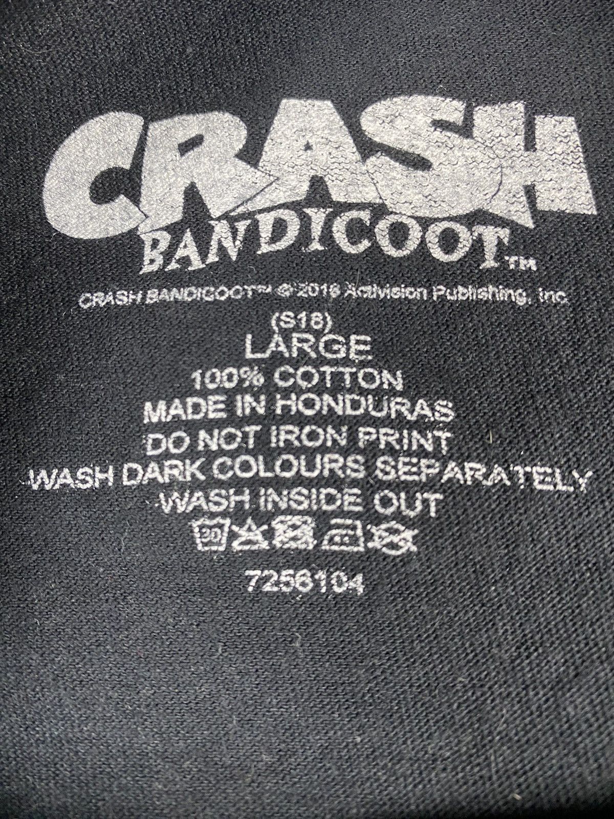 Playstation × Vintage Vintage Crash Bandicoot Video Game Tee T Shirt Size US L / EU 52-54 / 3 - 9 Thumbnail