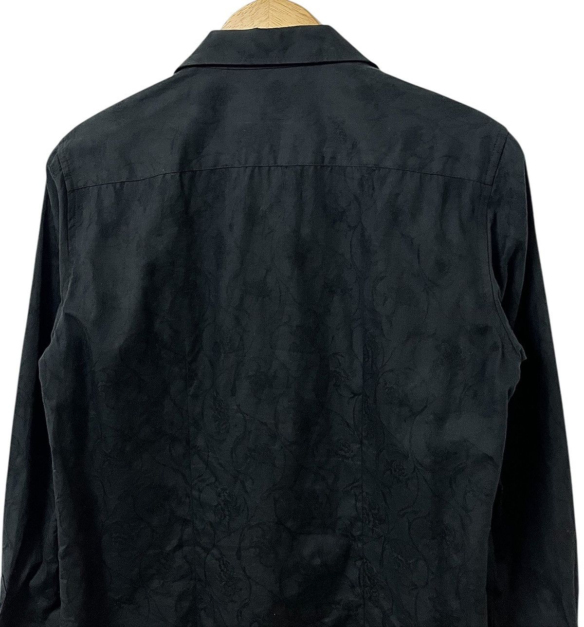 Tornado Mart TORNADO MART SEQUIN FLOWER DESIGN JAPANESE LONG SHIRT Size L / US 10 / IT 46 - 9 Thumbnail
