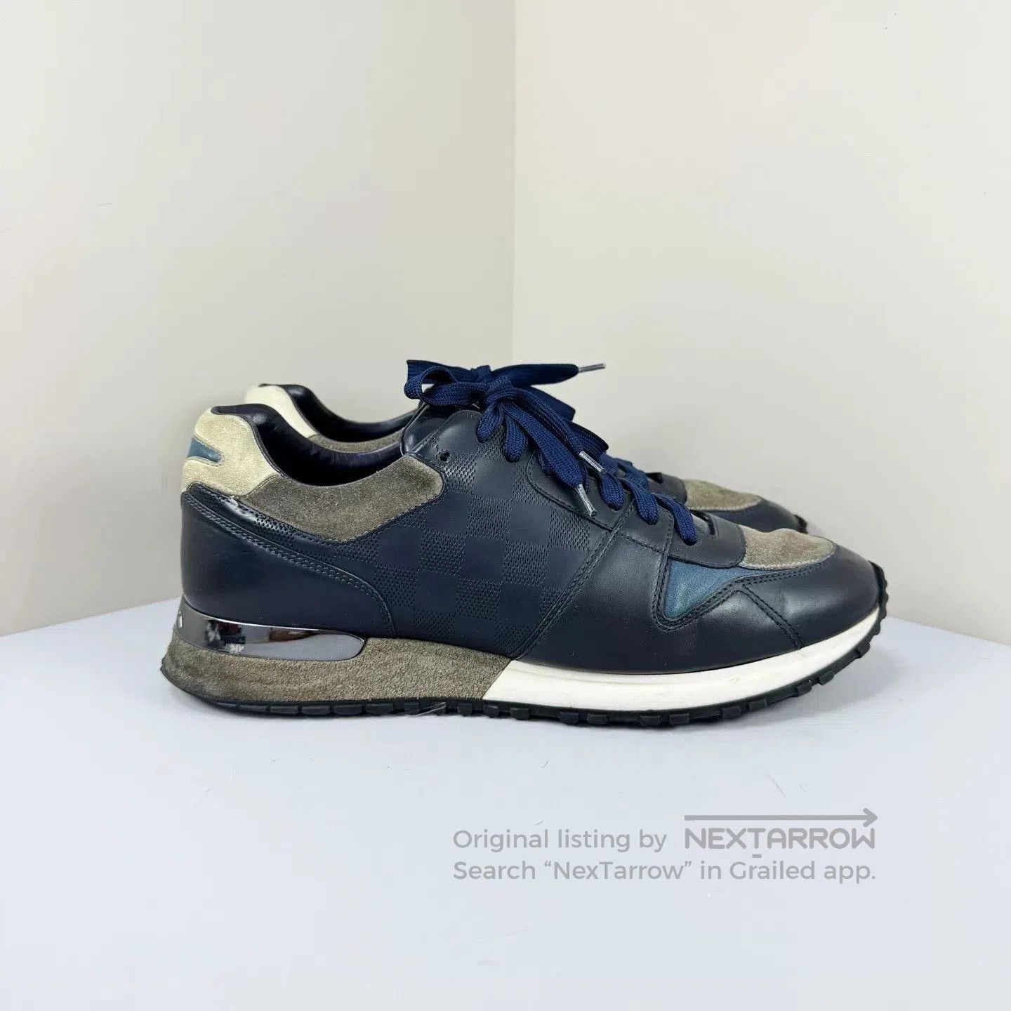 Louis Vuitton louis vuitton checkerboard suede casual shoes. Size US 7 / EU 40 - 3 Thumbnail