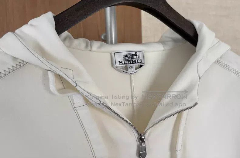 Hermes Hermes Men's Hooded Jacket for Spring and Summer Size US XXL / EU 58 / 5 - 3 Thumbnail