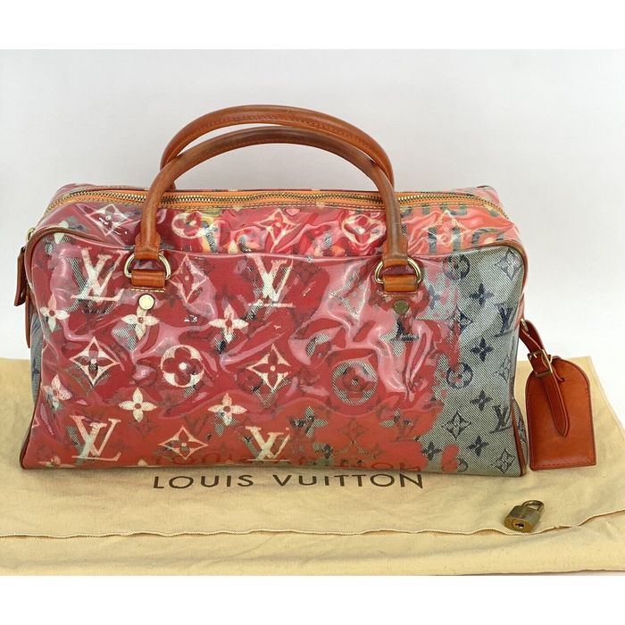 Louis Vuitton Multicolor Monogram Limited Edition Pulp Weekender PM Bag Louis  Vuitton