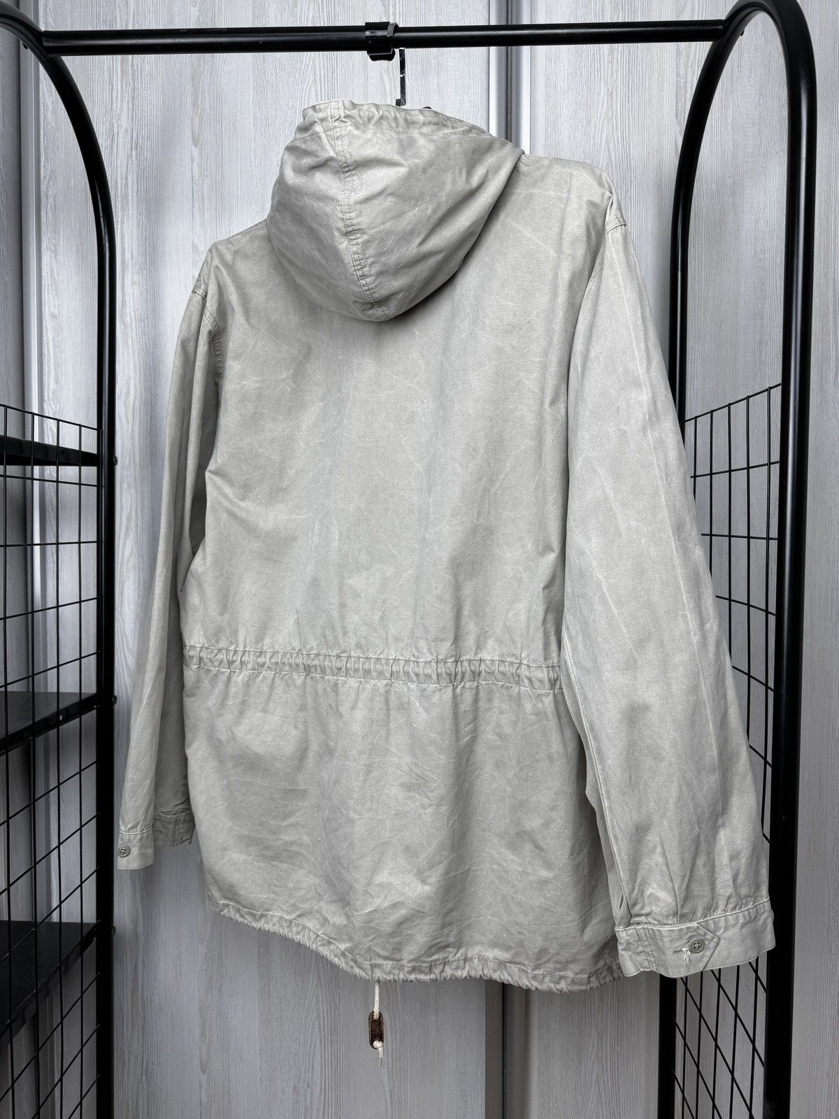 Polo Ralph Lauren Polo Ralph Lauren vintage 90s cotton blend beige gray jacket Size US M / EU 48-50 / 2 - 12 Thumbnail
