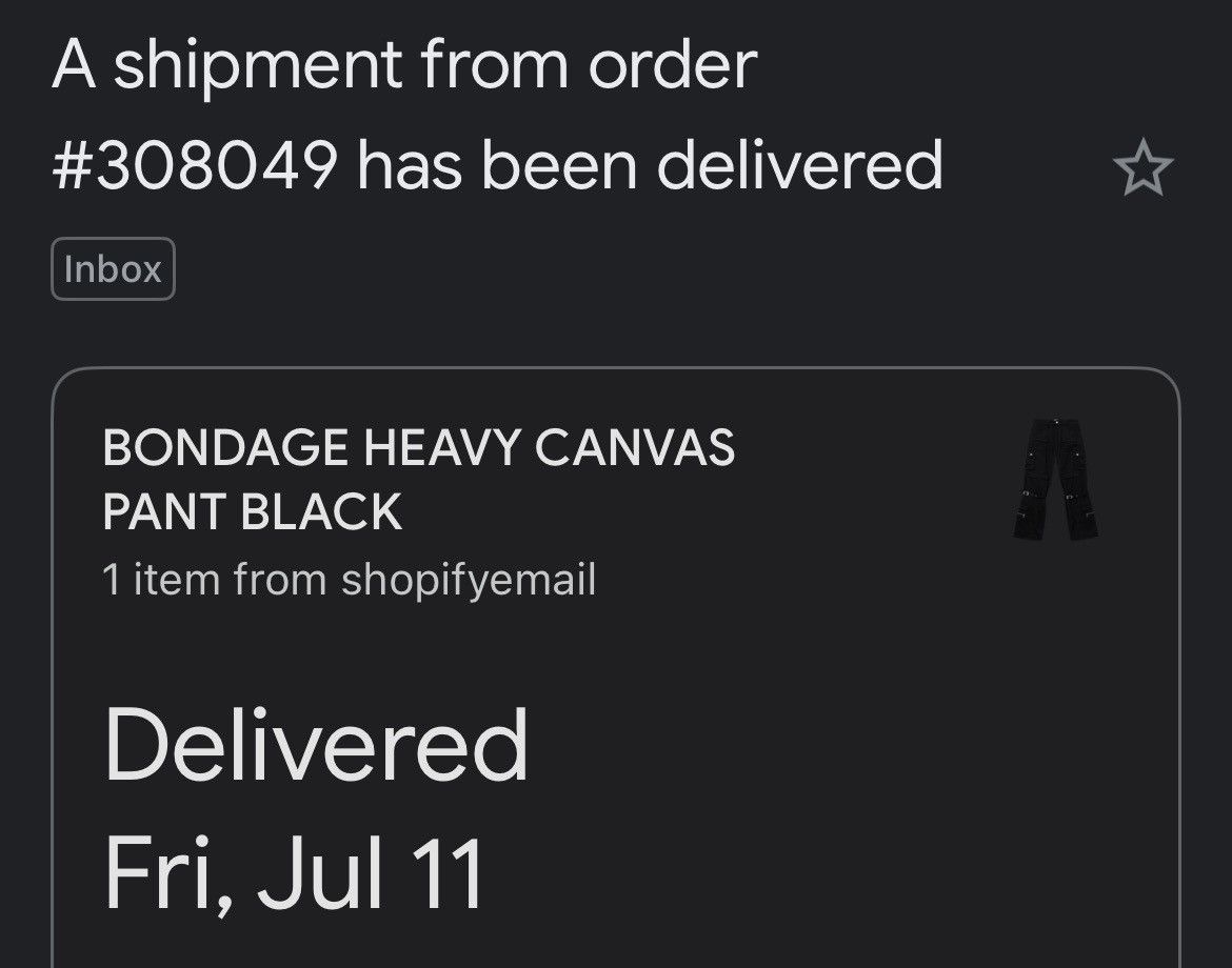 Revenge Revenge Bondage Heavy Canvas Pants Size US 28 / EU 44 - 9 Thumbnail