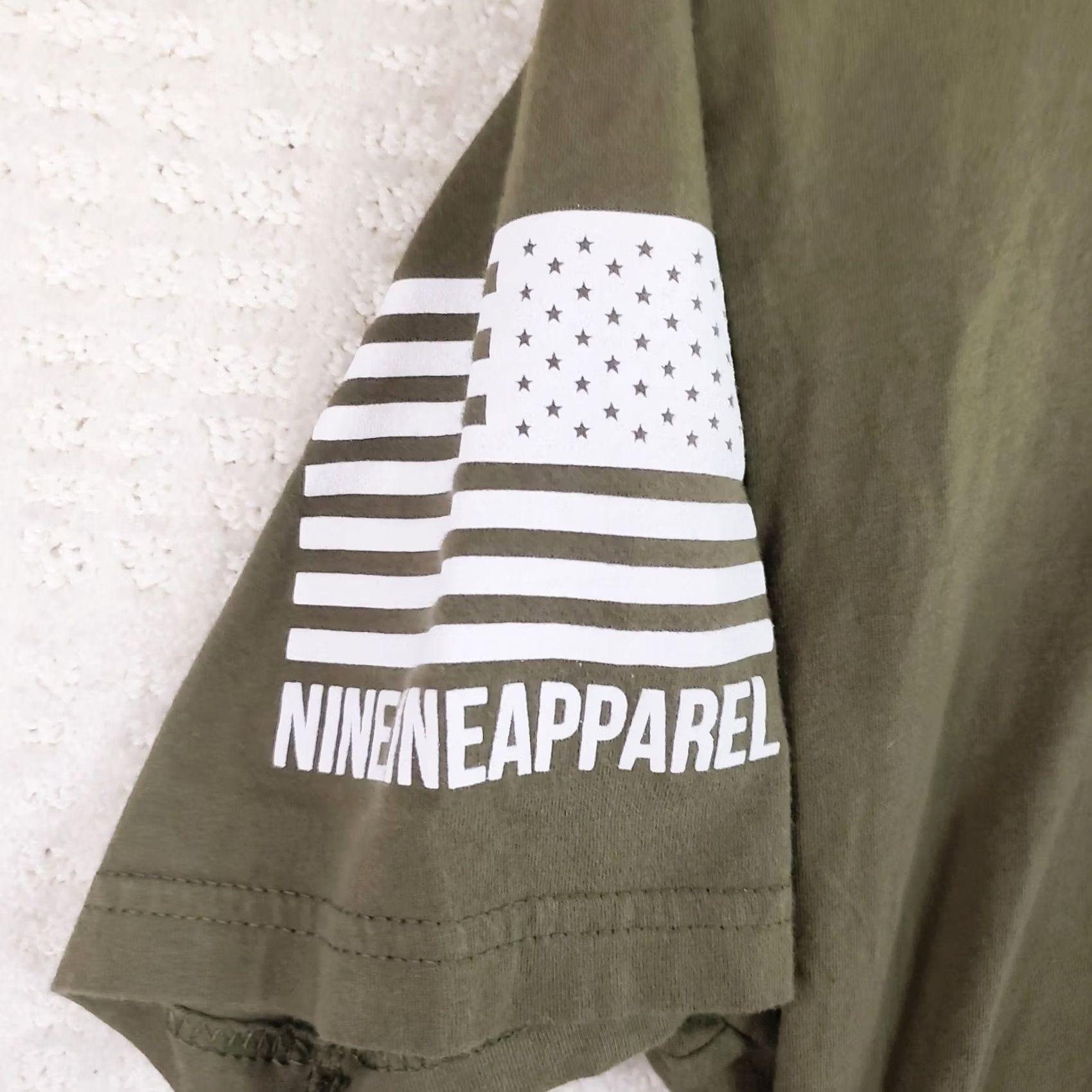 Vintage Nine Line Shepard Tactical Dollar Bill Green American Flag T Shirt Mens S Crew Neck Short Sleeve Cotton Jersey Logo Graphic All Over 19" AtoA Size US S / EU 44-46 / 1 - 3 Thumbnail