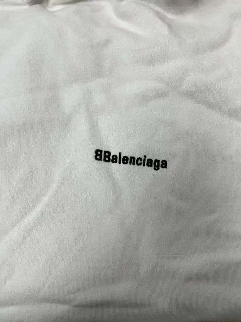 Balenciaga Balenciaga Small Logo Cotton Long Sleeve Sweatshirt Size S / US 4 / IT 40 - 3 Thumbnail