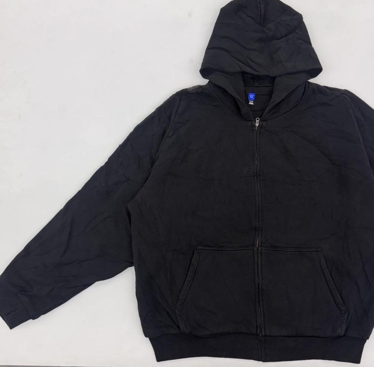 Gap × Kanye West × Yeezy Grey Yeezy Gap Zip Up Hoodie Sweatshirt X-Large (UNRELEASED) Size US XL / EU 56 / 4 - 2 Thumbnail