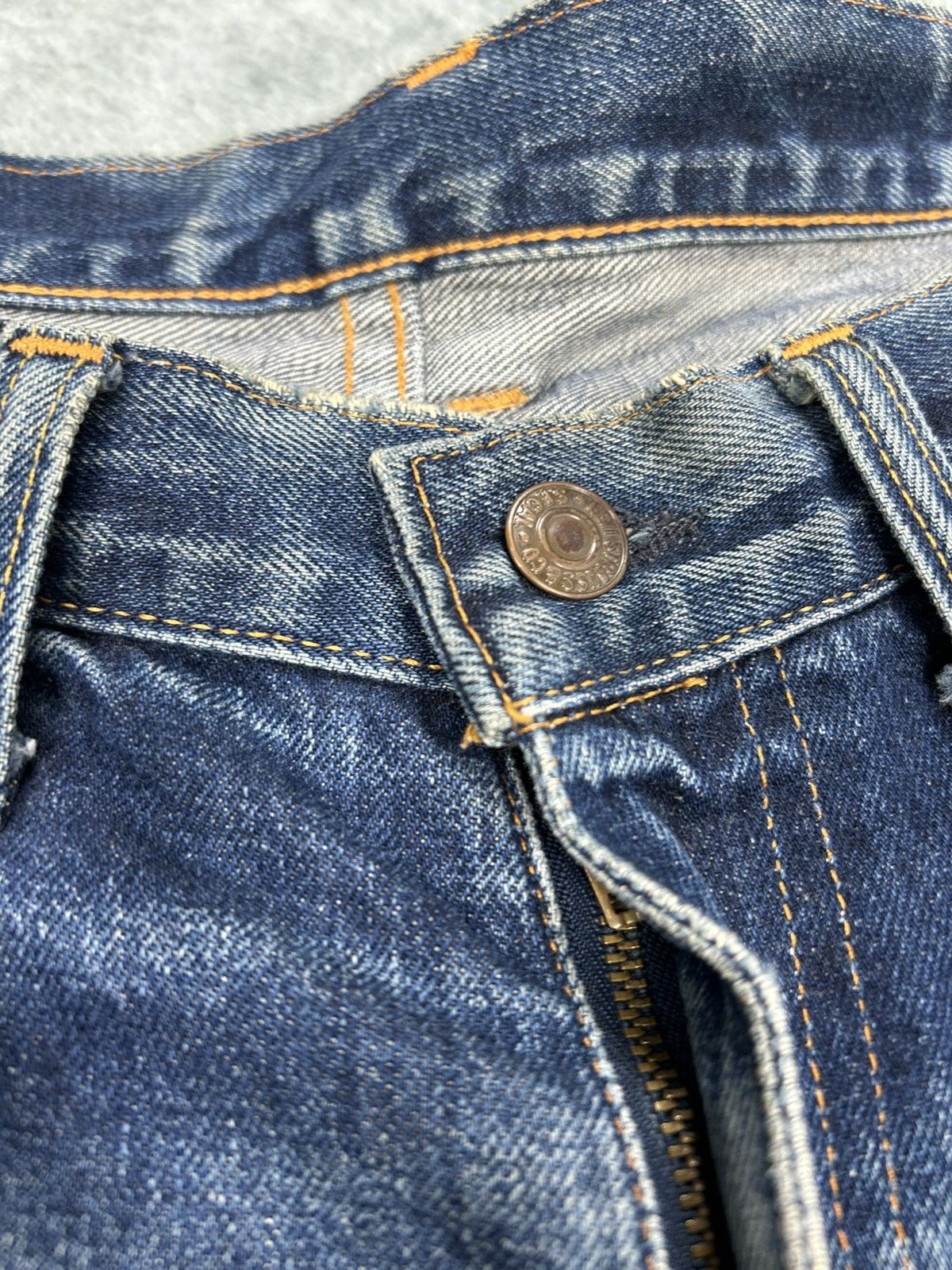 Levi's Vintage Clothing Vintage LVC Levi’s 551zxx Big E Distressed Denim Size US 33 - 7 Thumbnail