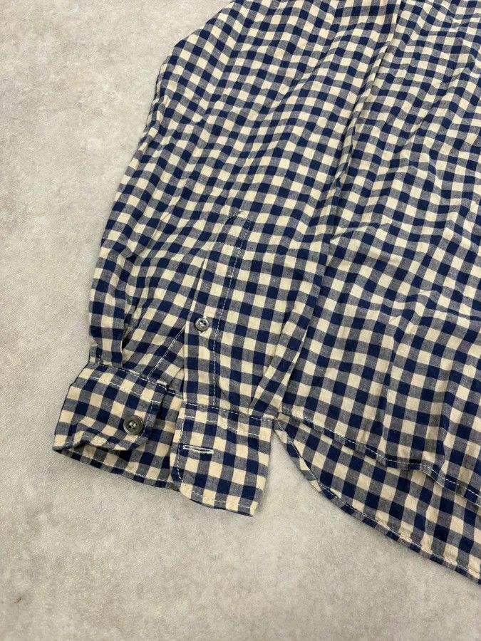 Prada 2000s Prada Blue & White Checkered Shirt Size US M / EU 48-50 / 2 - 8 Thumbnail
