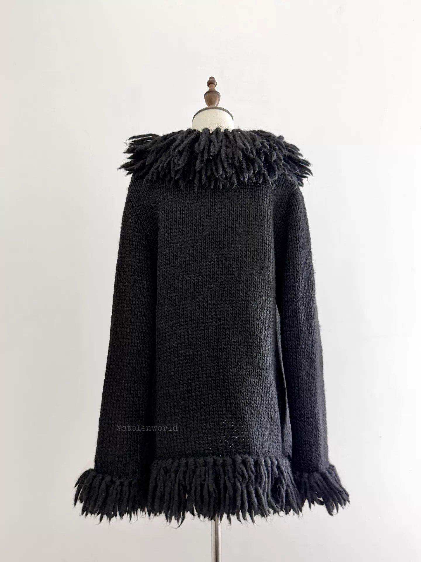 Limi Feu Limi feu Chunky Knit Cardigan with Fur Trim Size S Size S / US 4 / IT 40 - 8 Thumbnail