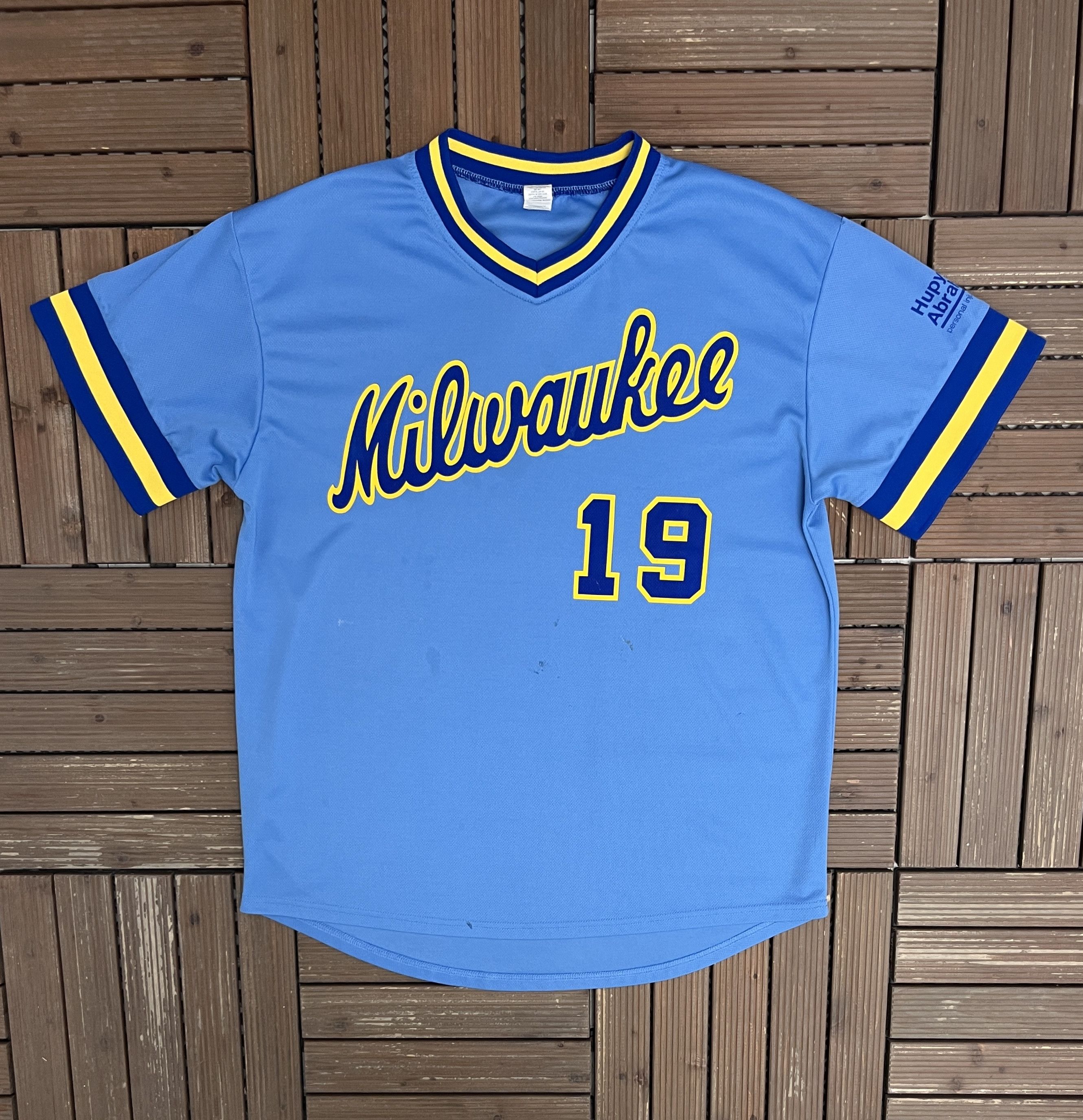 Other Milwaukee Brewers Retro Blue Baseball Jersey Size US XL / EU 56 / 4 - 1 Thumbnail
