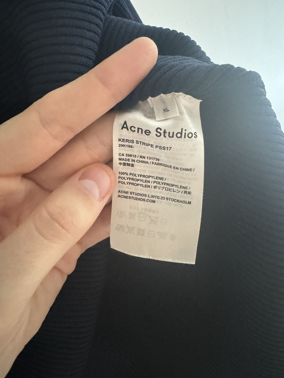 Acne Studios Acne Studios Short Sleeved Sweater / Size XL Size US XL / EU 56 / 4 - 3 Thumbnail