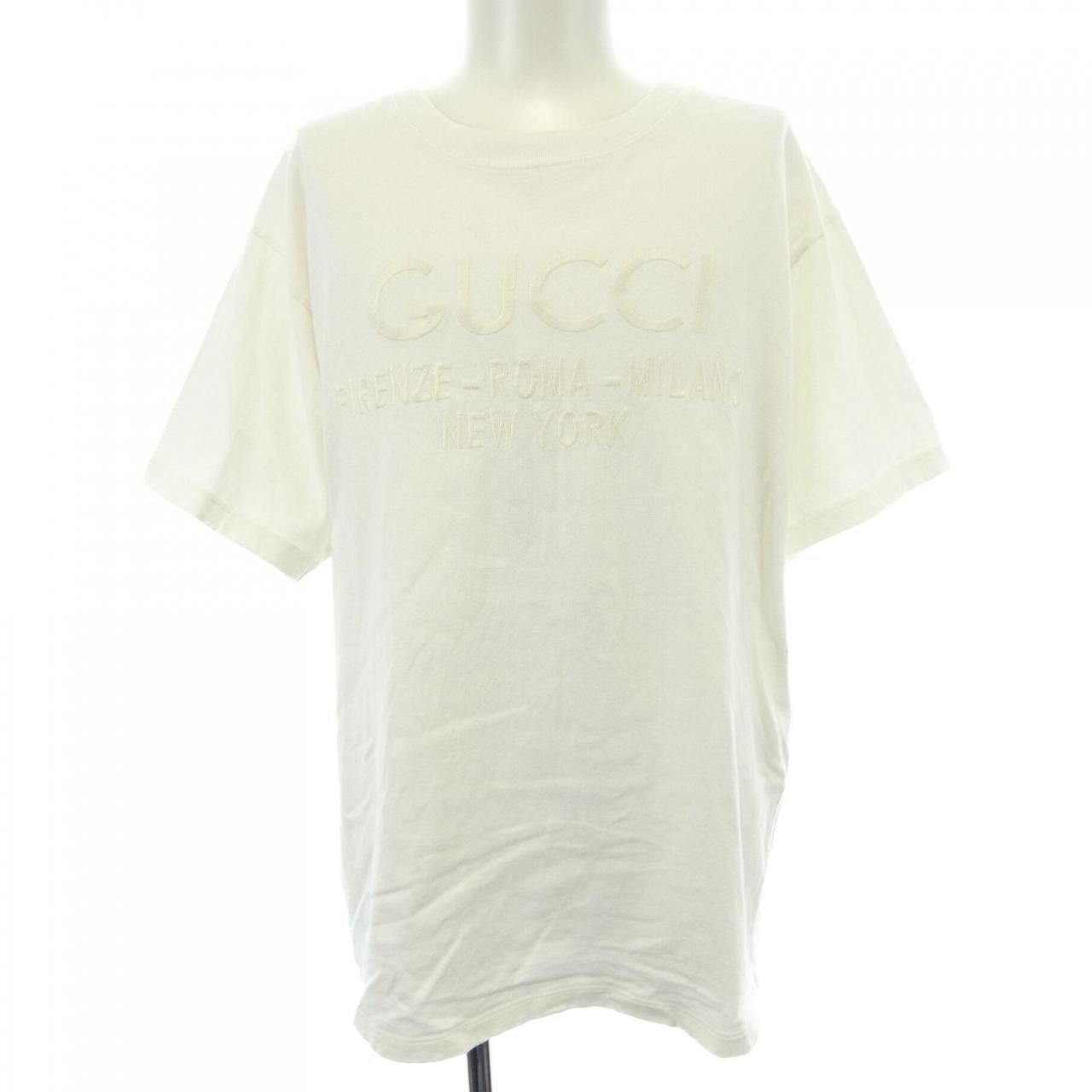 Gucci Gucci T-shirt Cotton T-Shirts 616036 XJFZA DUTY FREE for USA