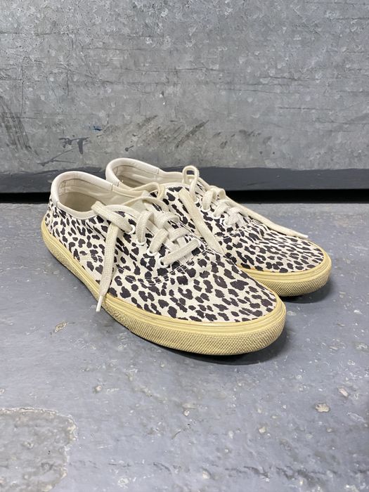 Saint Laurent Paris SAINT LAURENT PARIS BABY CAT PRINT SNEAKERS