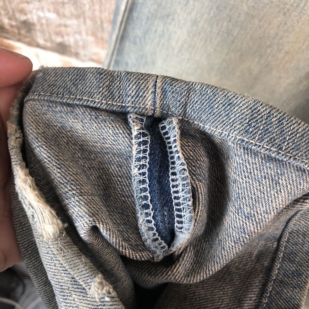 Vintage DL Bobson vintage Blue Denim Pants #C175 Size US 30 / EU 46 - 11 Thumbnail