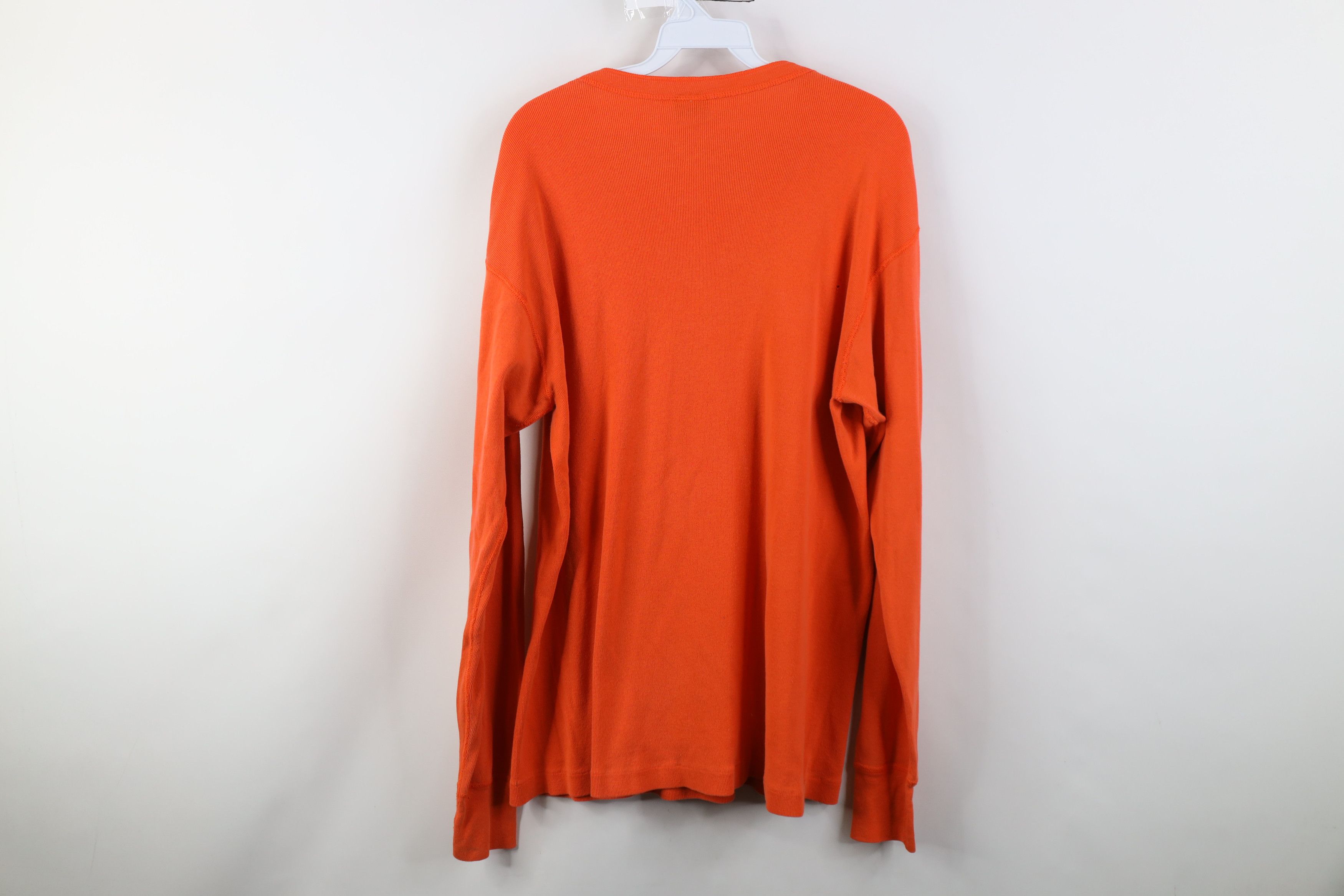 Vintage Vintage 90s Streetwear Cotton Ribbed Knit Henley T-Shirt Size US XL / EU 56 / 4 - 13 Thumbnail