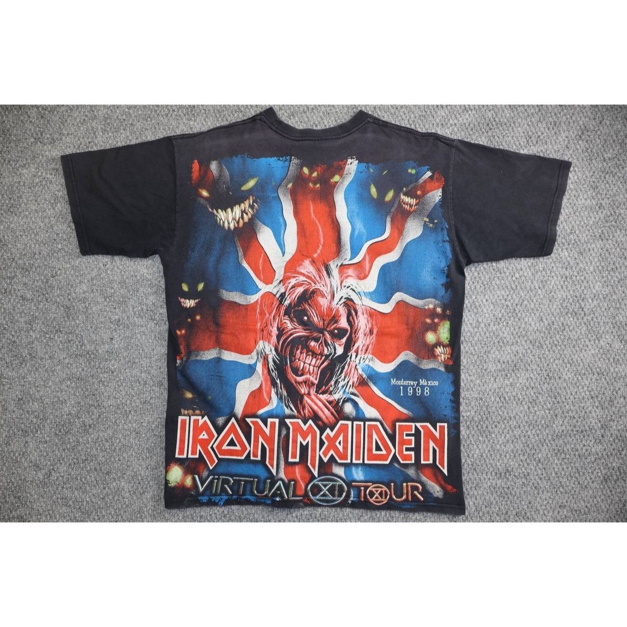 Vintage Vintage 1998 Iron Maiden Best Of The Beast Resurreccion Size US XL / EU 56 / 4 - 2 Thumbnail