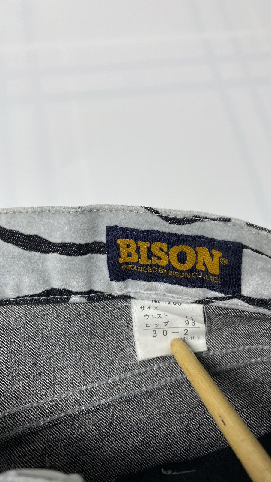 Roberto Cavalli BISON ZEBRA PATTERN DENIM PANTS Size 28" / US 6 / IT 42 - 5 Thumbnail