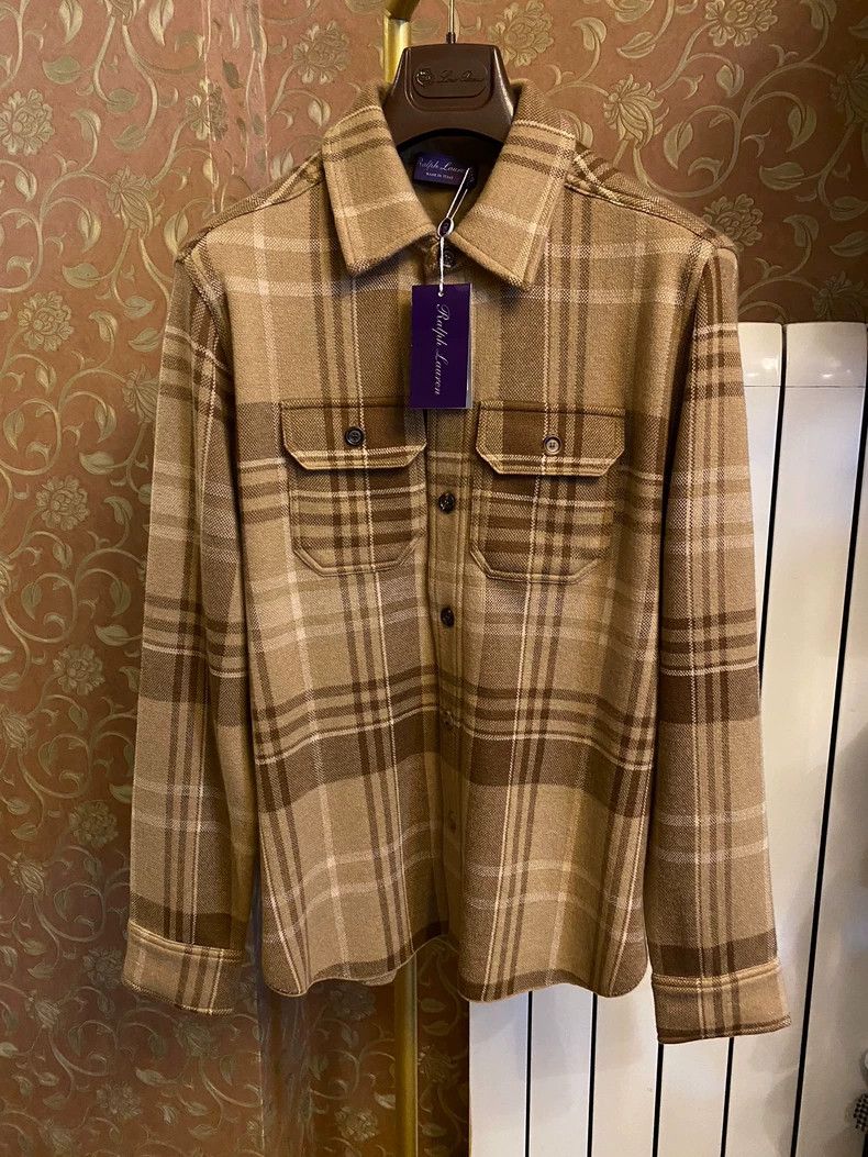 RRL Ralph Lauren Thick 100% cashmere jacket Italian made