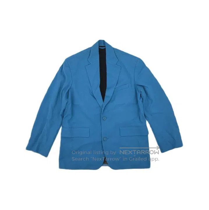 Balenciaga Balenciaga Blue Single-Breasted Suit Jacket. Size US L / EU 52-54 / 3 - 2 Thumbnail