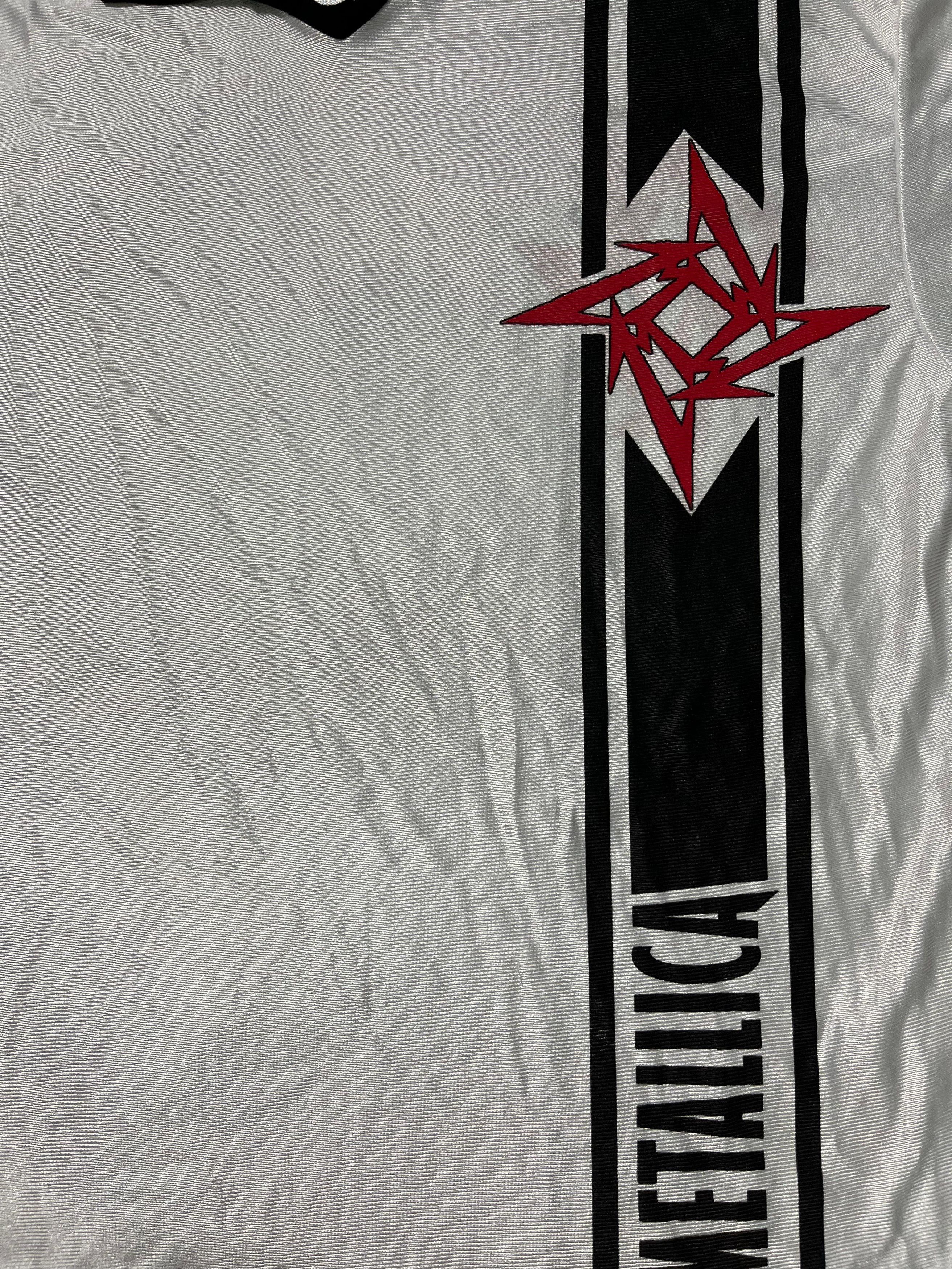 Metallica Vintage 90s Metallica Jersey Size US L / EU 52-54 / 3 - 3 Thumbnail