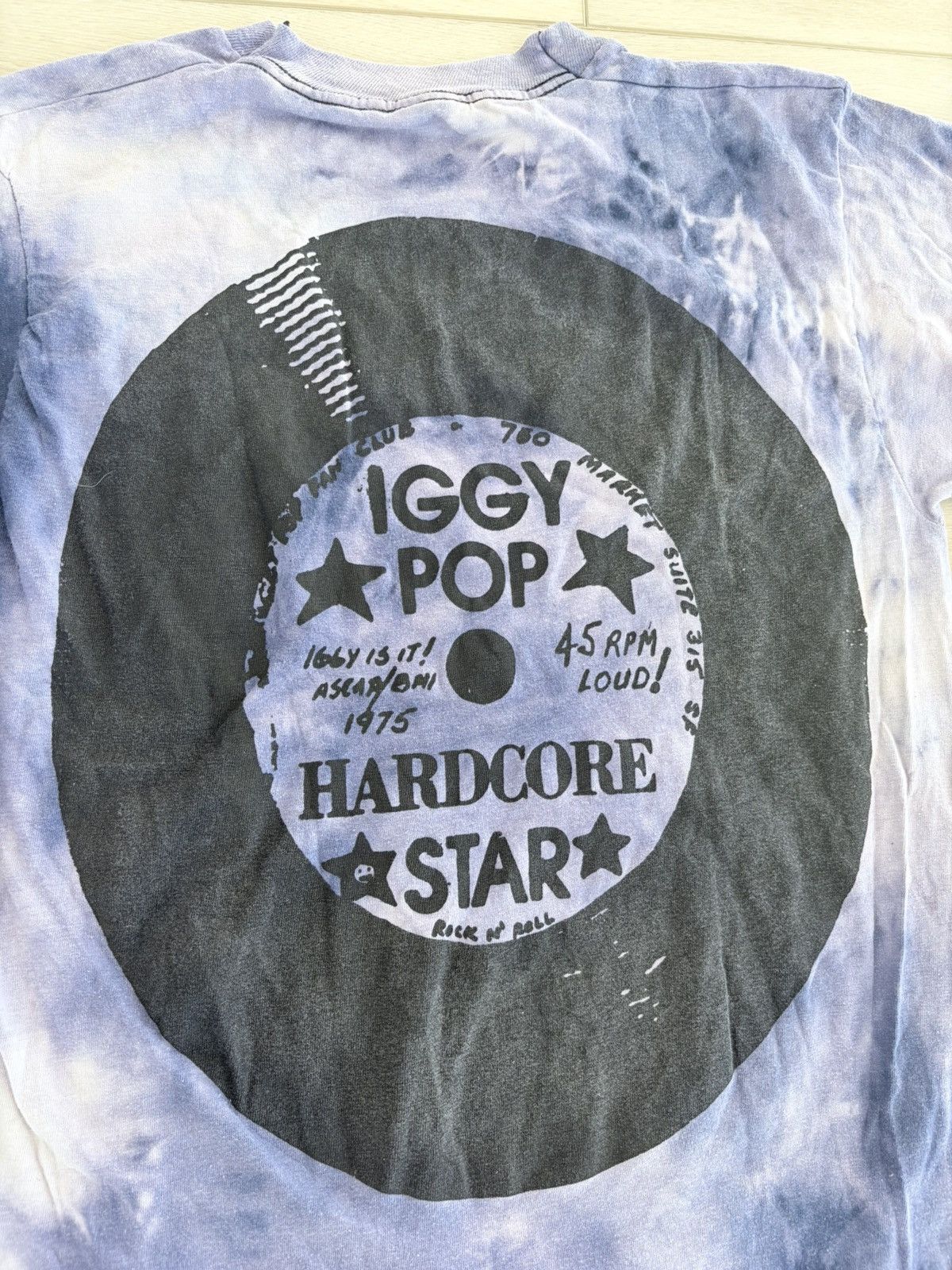 Vintage iggy pop hardcore star fan club tee Size US S / EU 44-46 / 1 - 6 Thumbnail