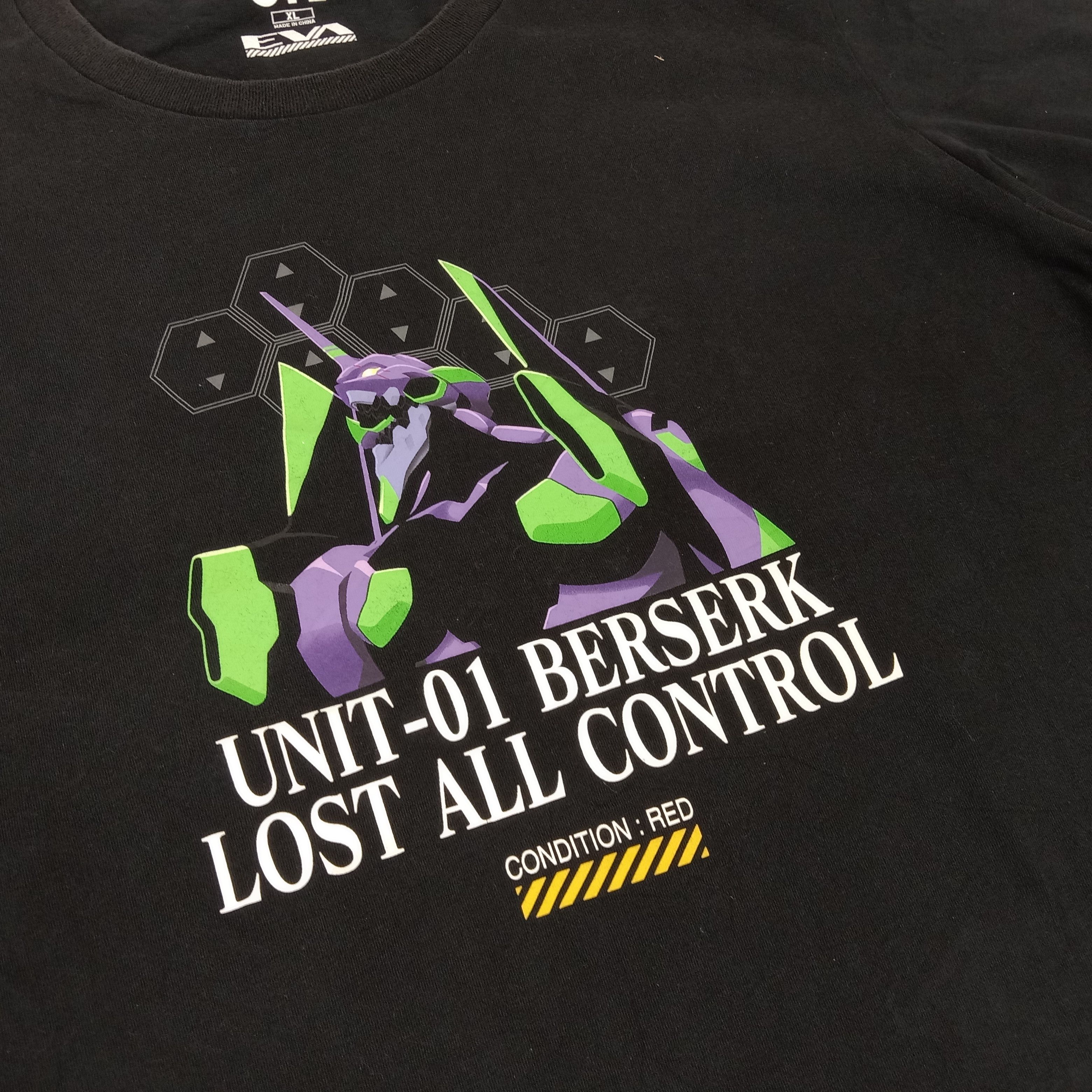 Anime Evangelion Japanese Anime Robot Streetwear Tshirt Size US L / EU 52-54 / 3 - 2 Thumbnail
